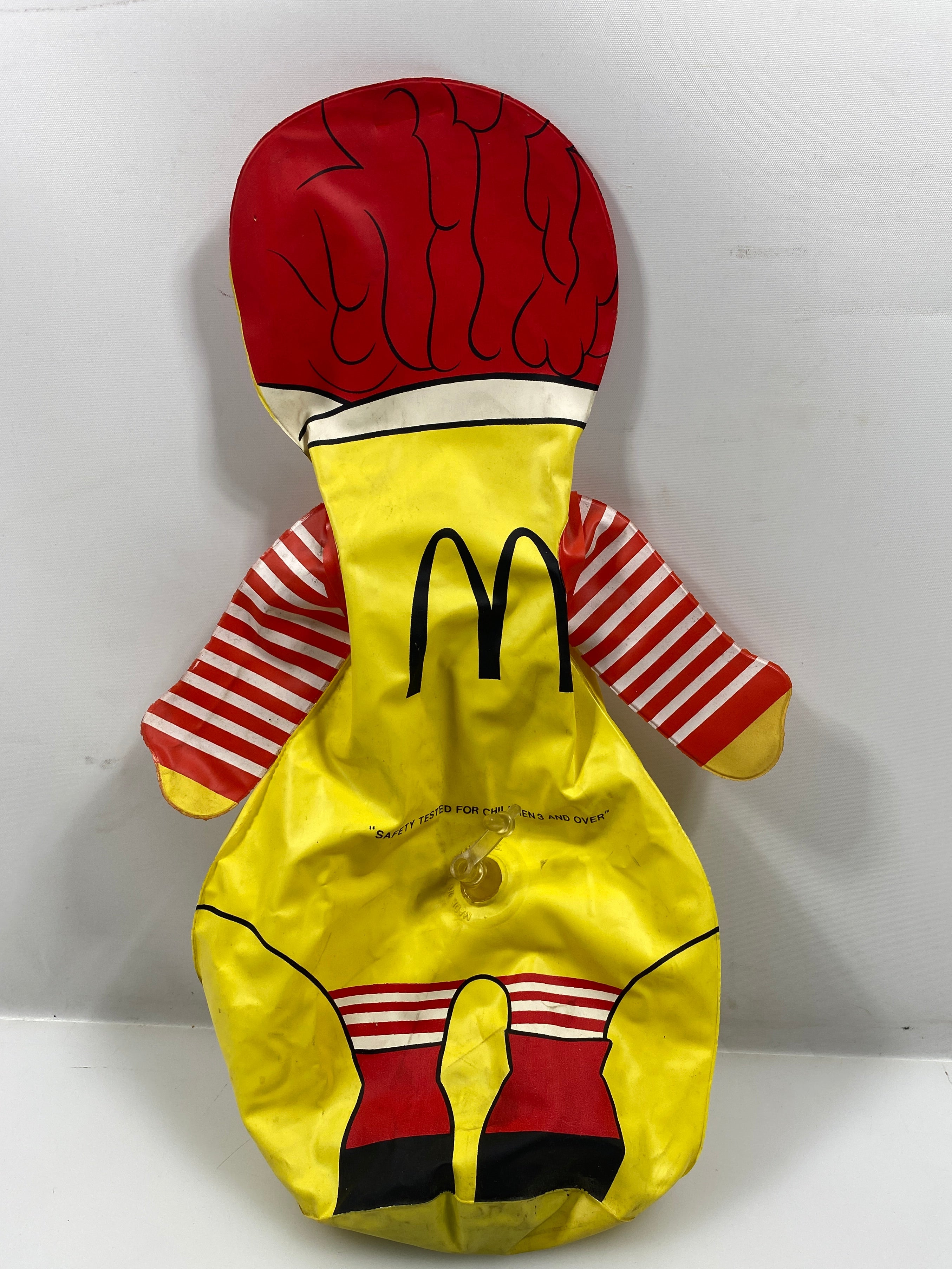 Vintage McDonald's Ronald McDonald Bop Bag