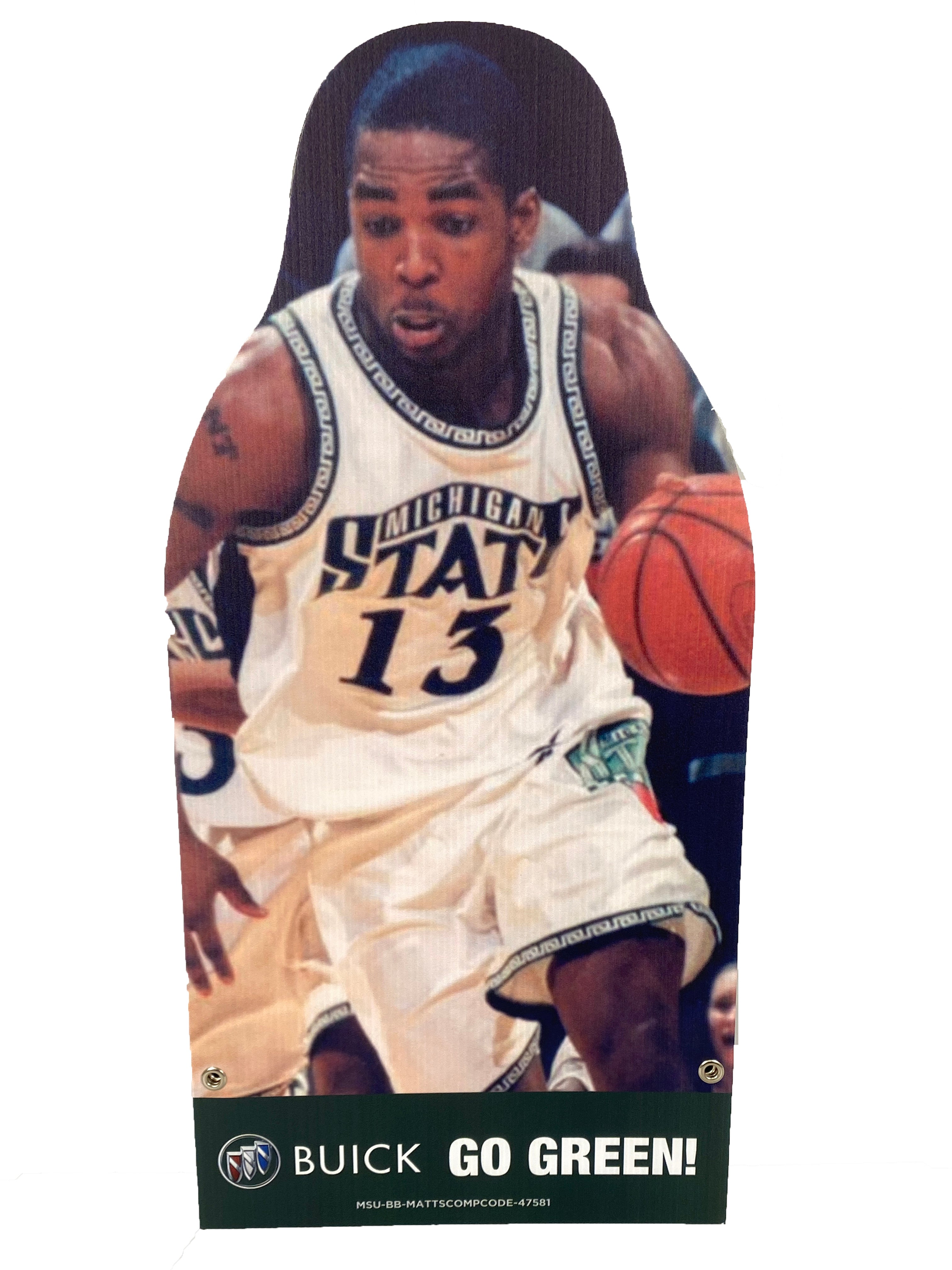 Antonio Smith Corrugated Plastic Player Cutout