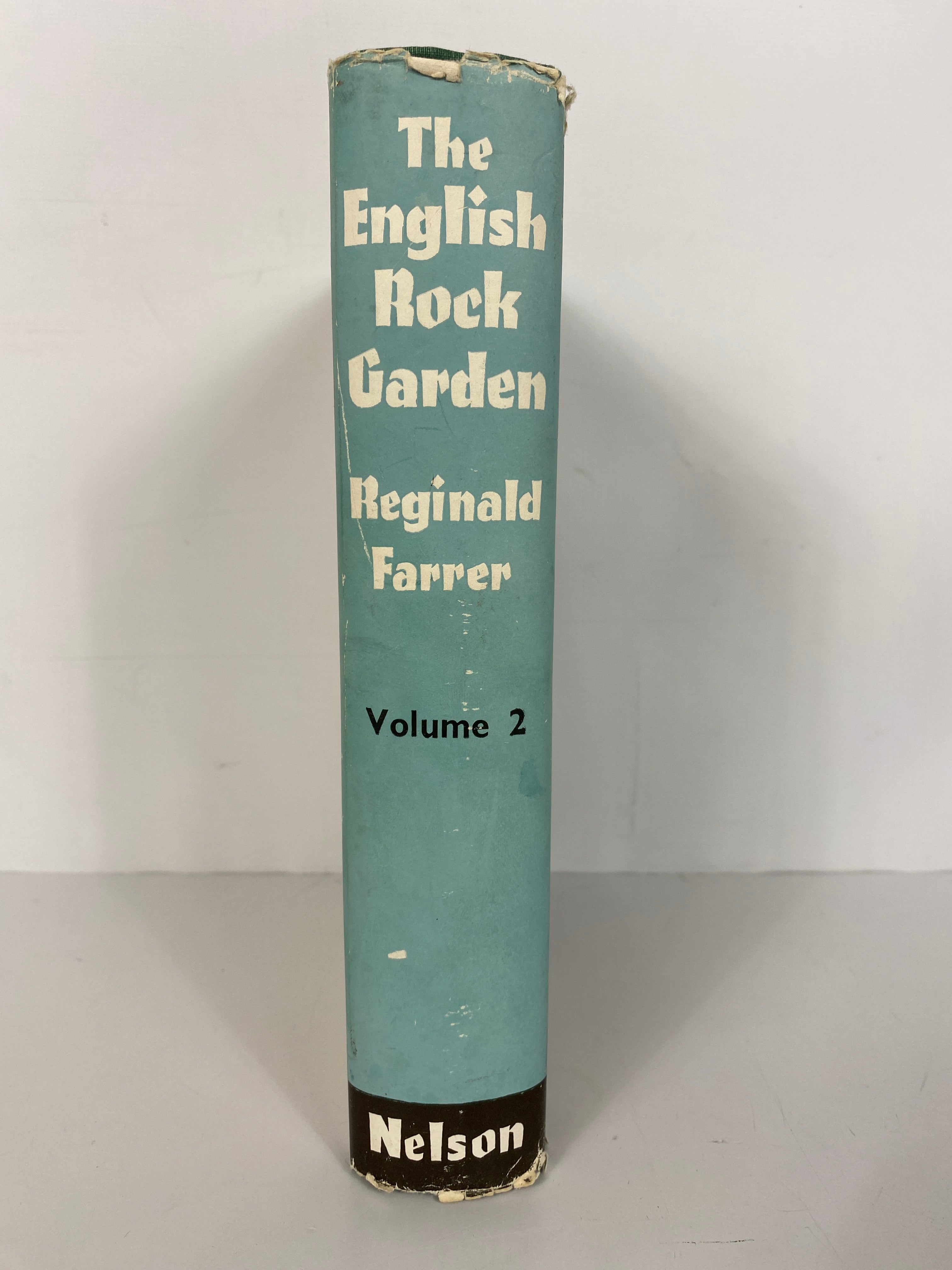 The English Rock Garden Volume 2 Reginald Farrer 1948 Reprint HCDJ