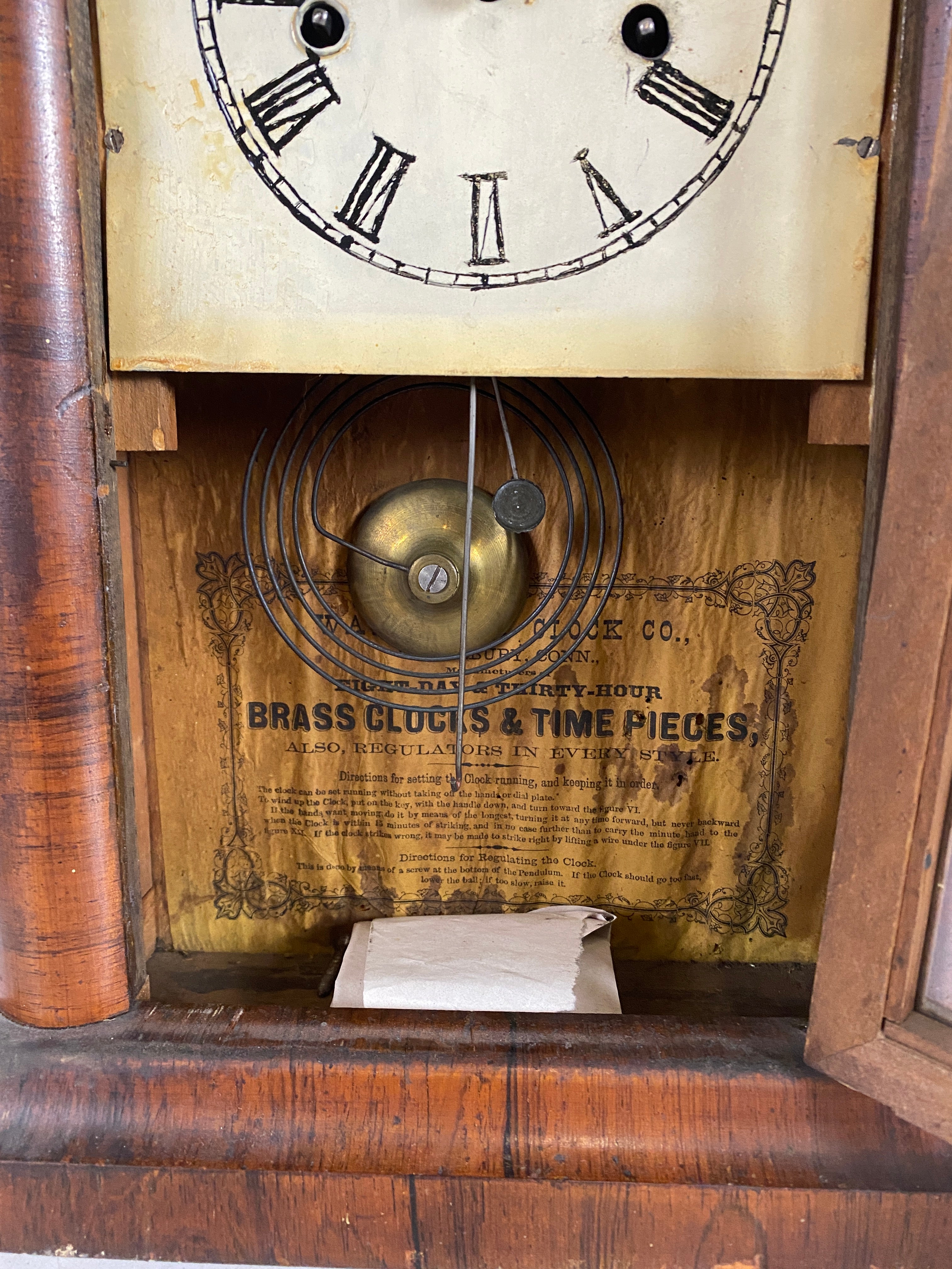 Waterbury Steeple Clock