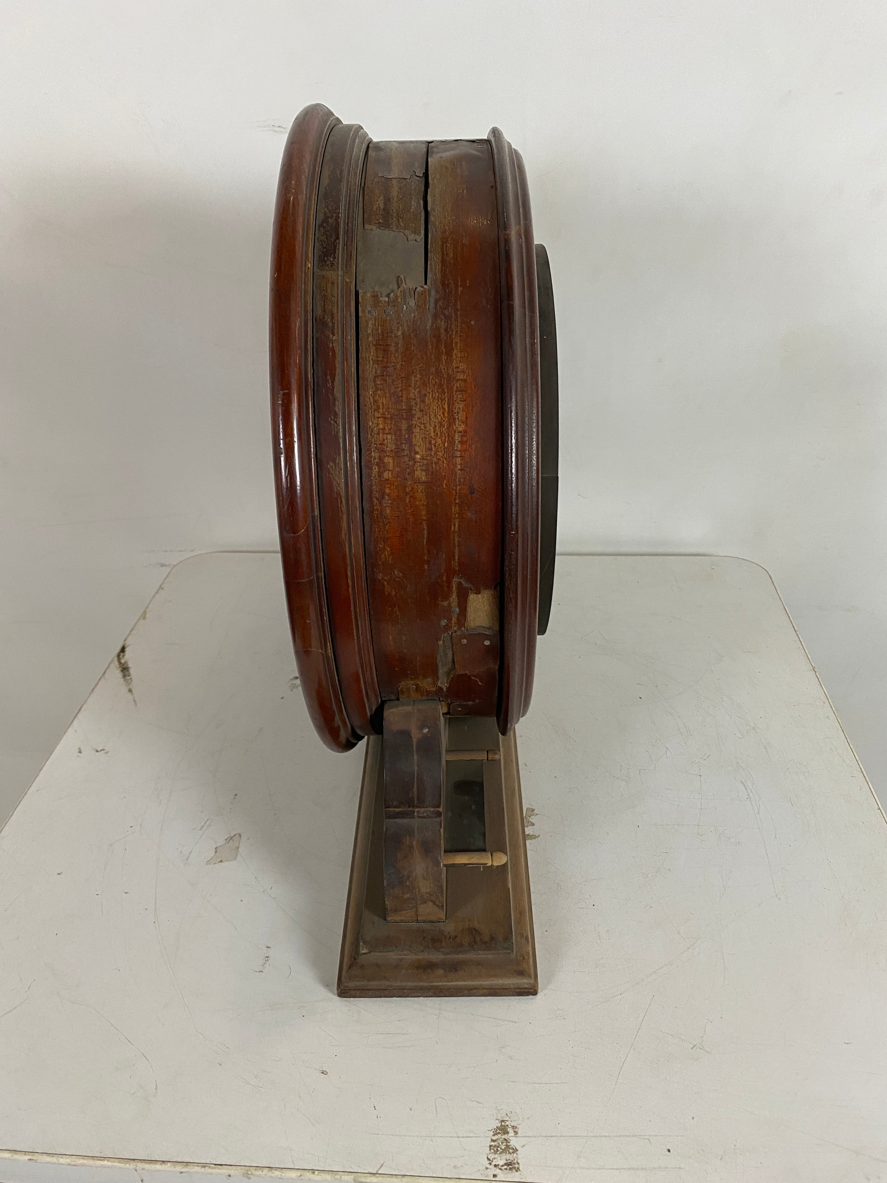 Antique Brunswick Balke Collender Pool Hall Clock