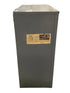 Republic Steel Dark Grey 3 Tier Sliding Door Cabinet