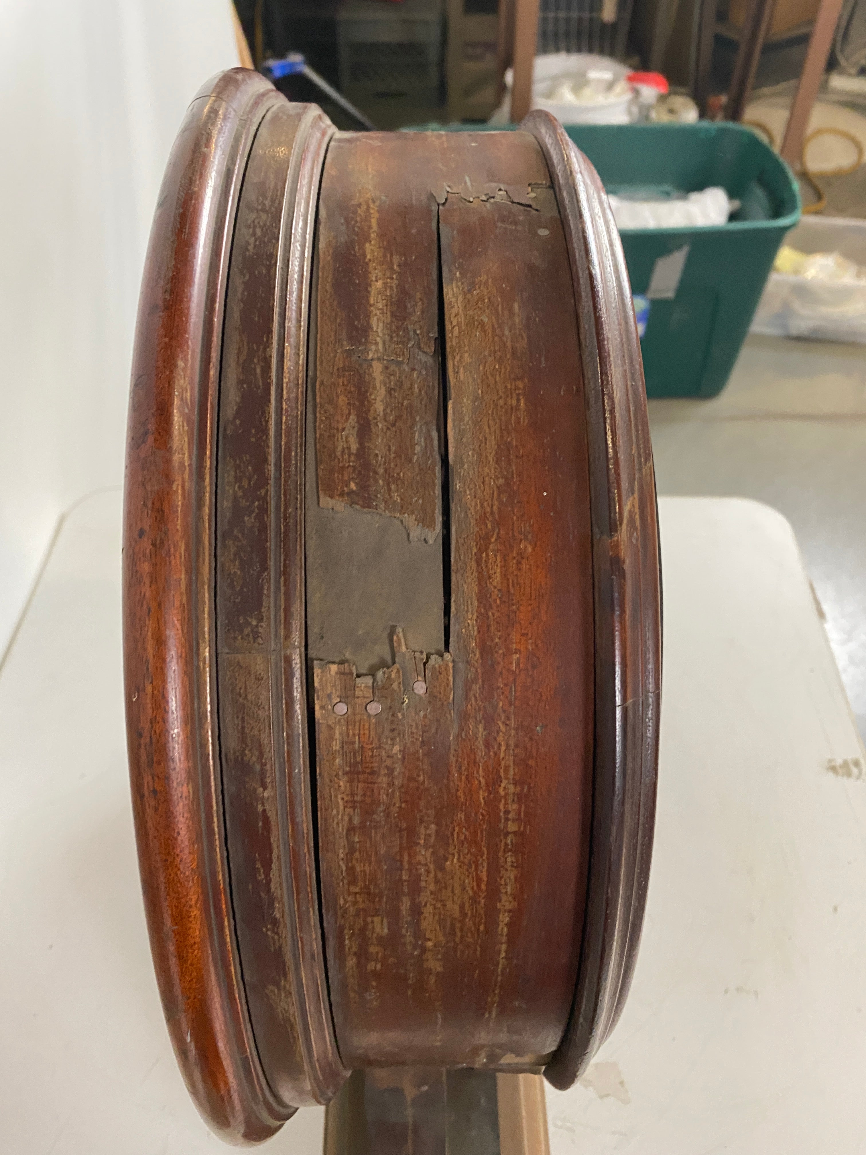 Antique Brunswick Balke Collender Pool Hall Clock