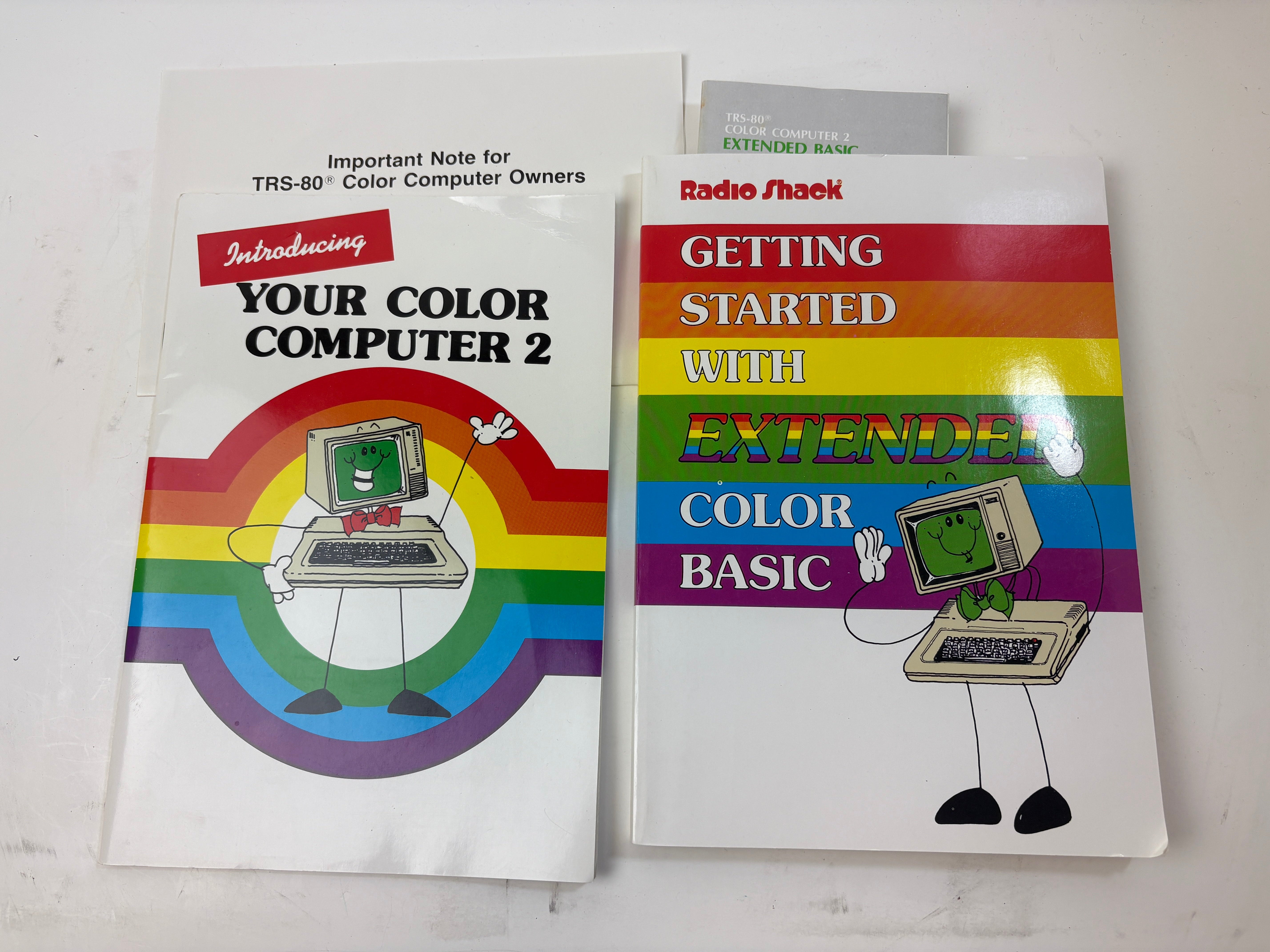 Radio Shack TRS-80 Color Computer 2 *Box and Documentation Included*