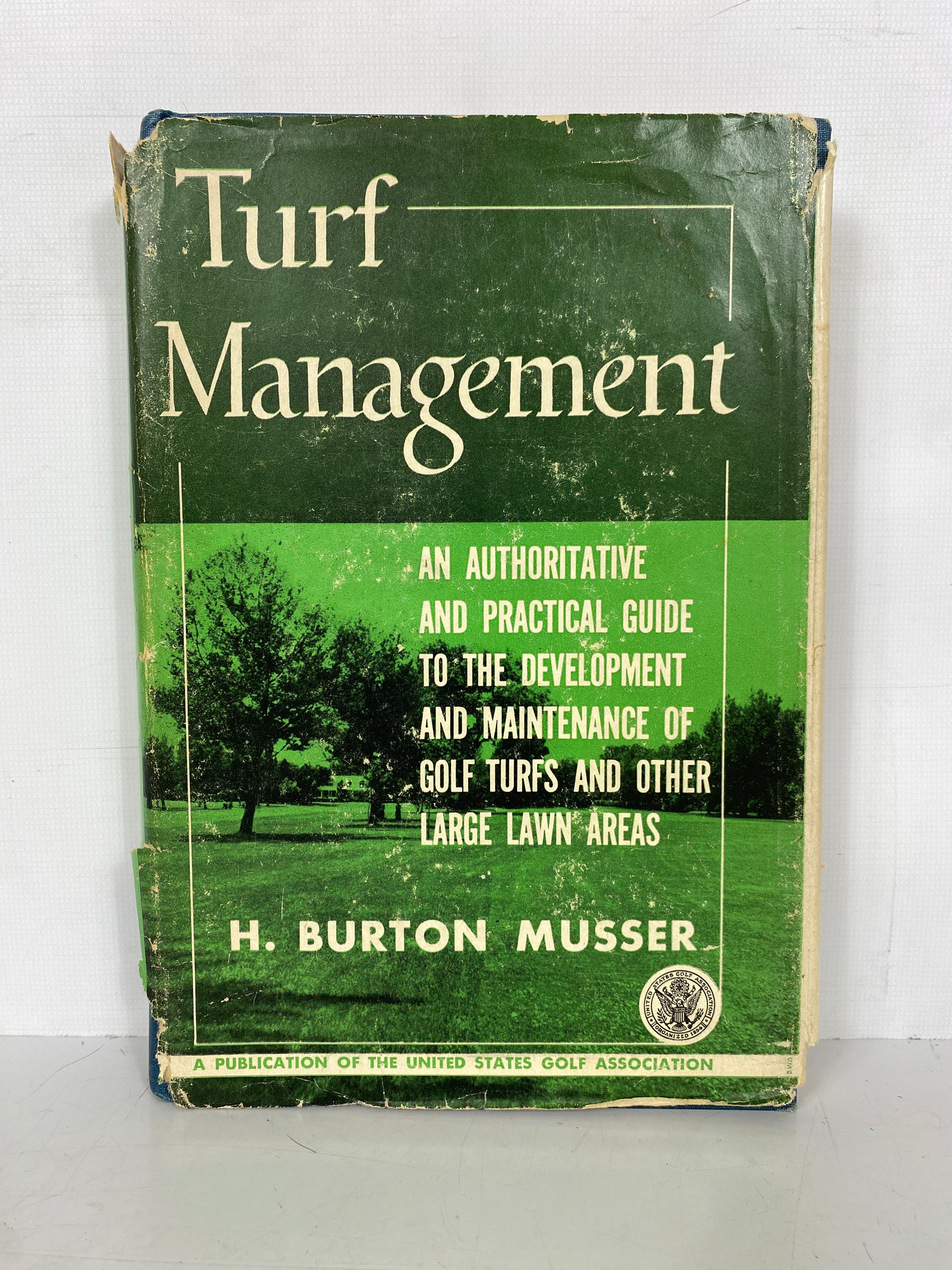 Turf Management H. Burton Musser 1950 HC DJ U.S. Golf Association