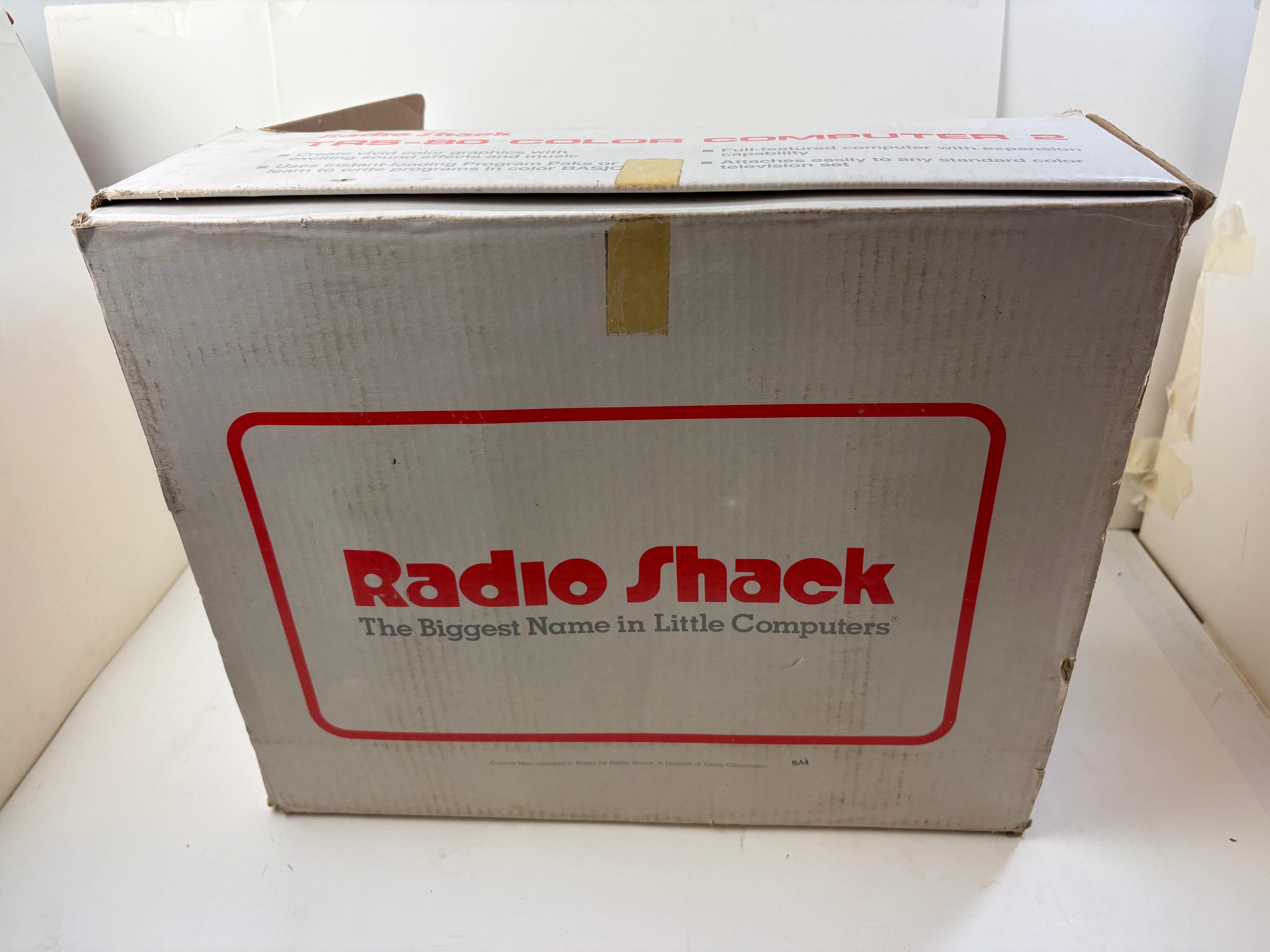 Radio Shack TRS-80 Color Computer 2 *Box and Documentation Included*