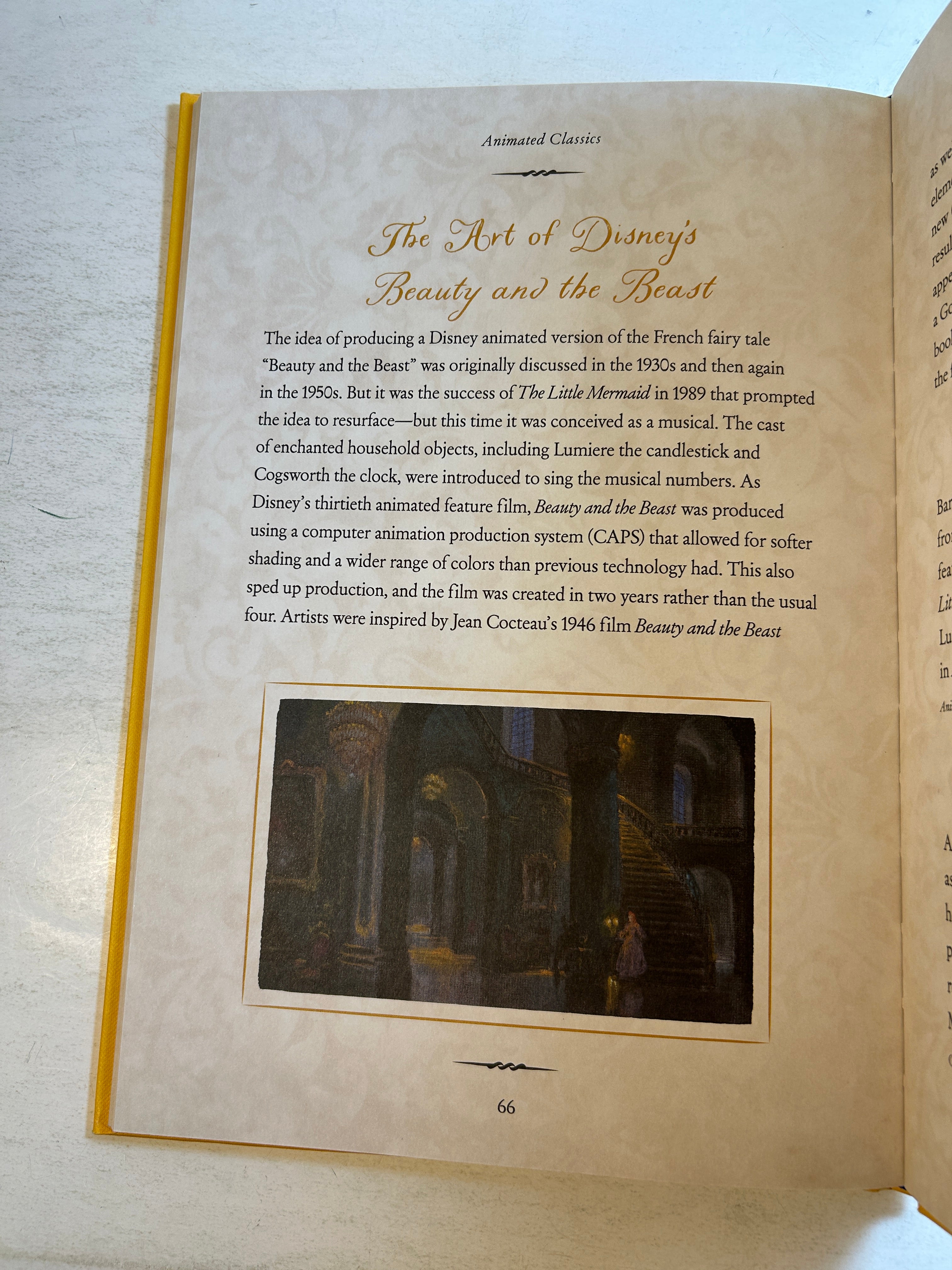 Disney Animated Classics: Beauty & the Beast by Editors of Studio Fun Intl HCDJ