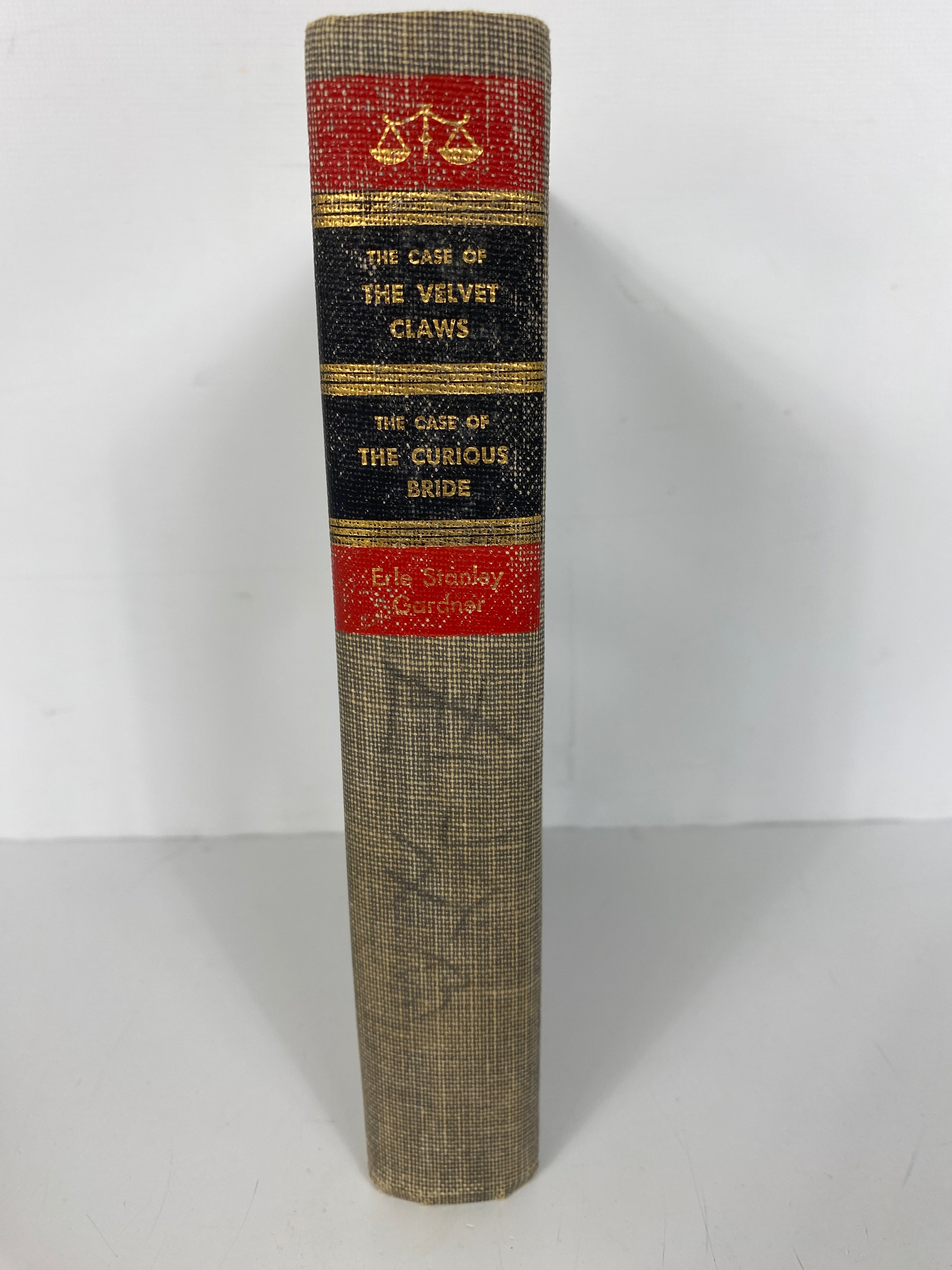 The Velvet Claws/The Curious Bride Erle Stanly Gardner 1962 HC