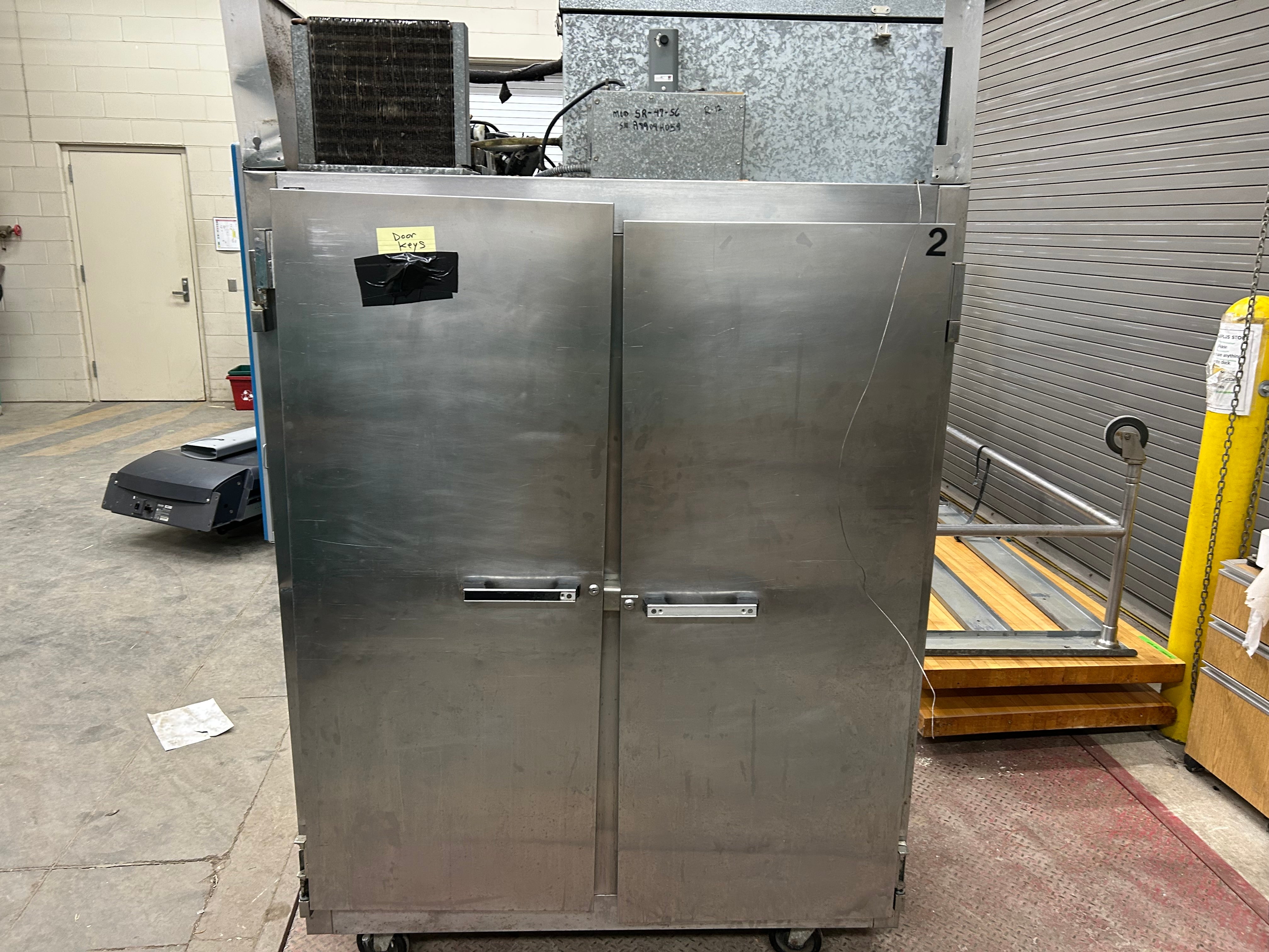 Industrial freezer for parts or repair/Scrap Bid #637- 400lbs