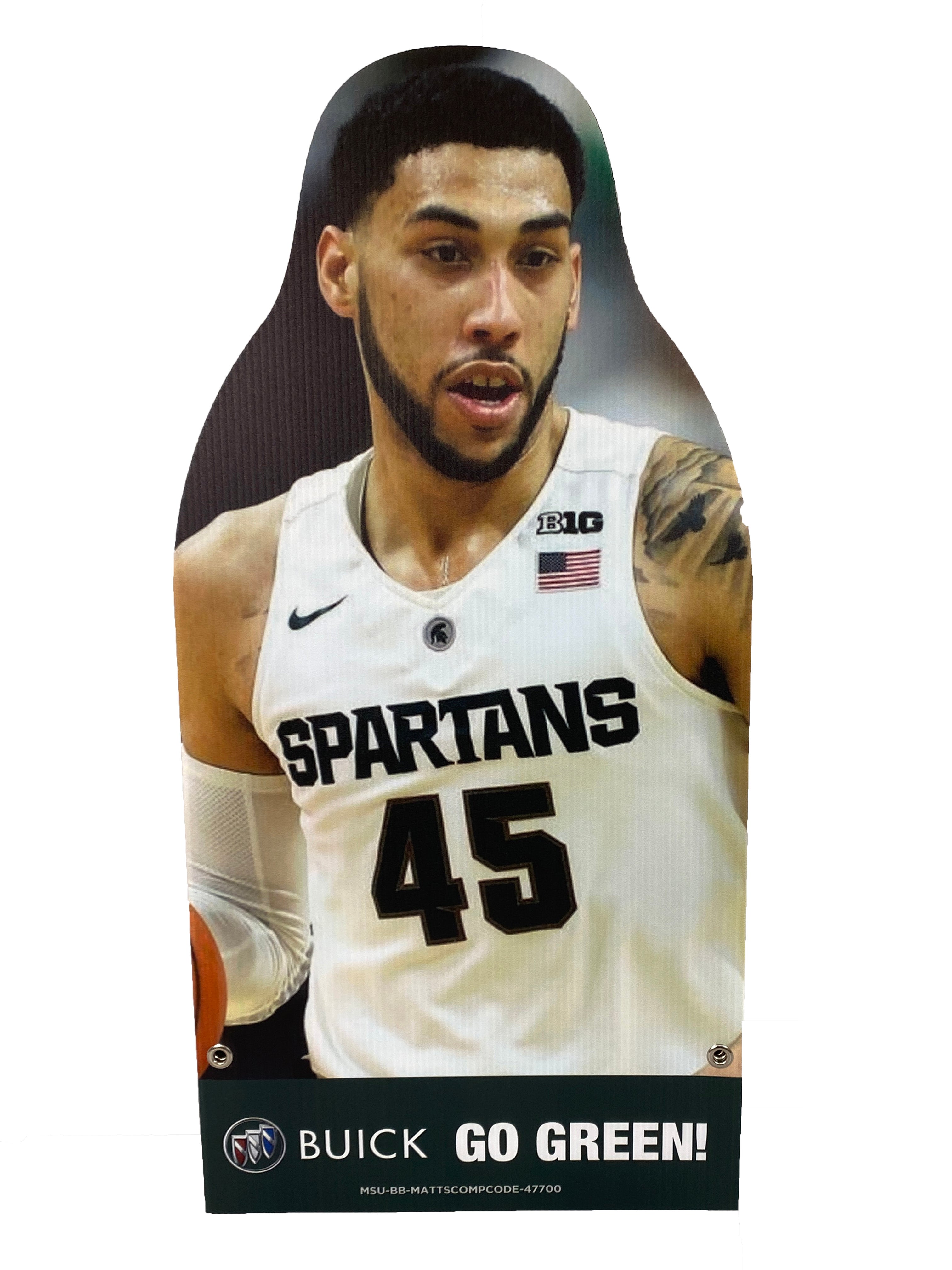 Denzel Valentine Corrugated Plastic Player Cutout