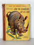 How the Rhinoceros Got His Skin Rudyard Kipling 1942 Vintage HC