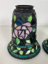 Quoizel Collectibles Tiffany Style Stained Glass Shades Set of 4