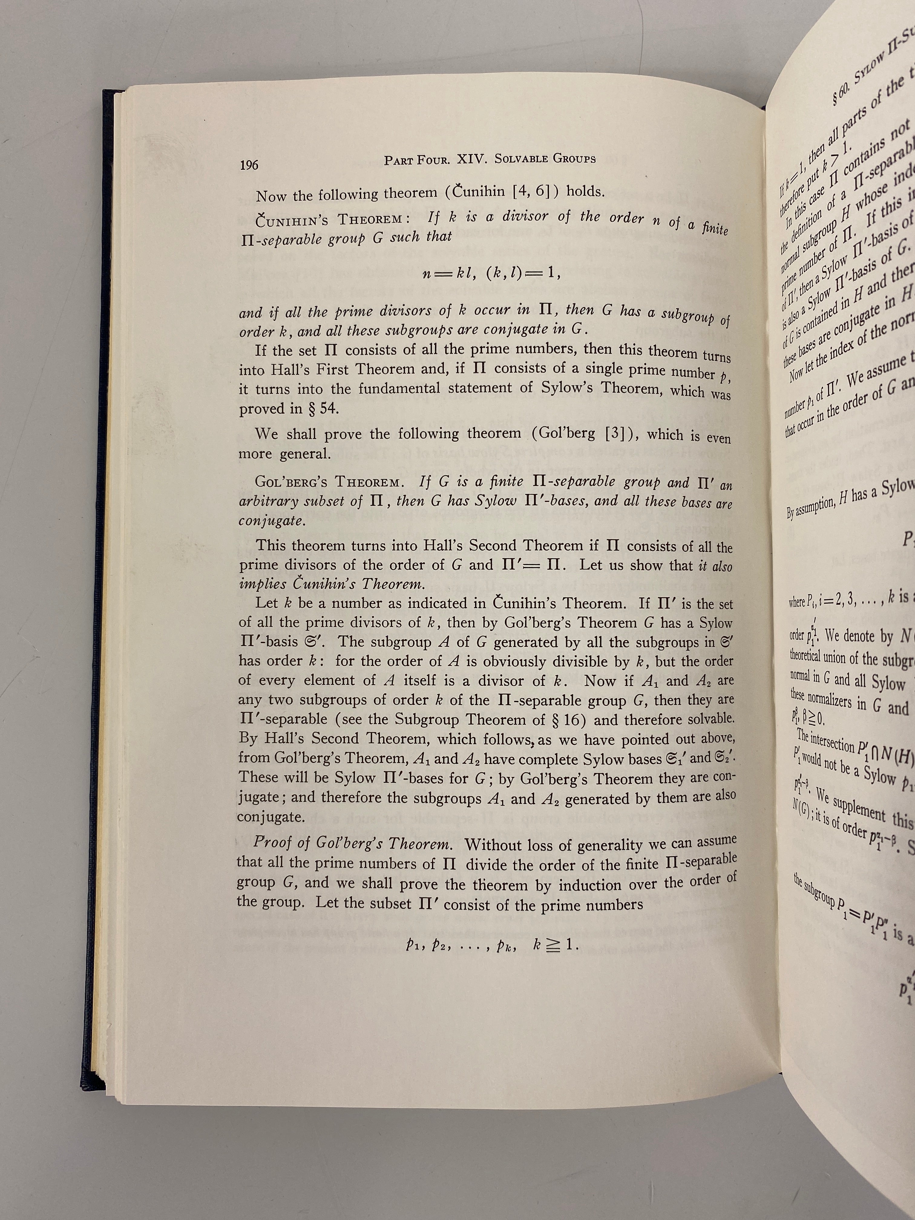 The Theory of Groups Volume 2 by Kurosh 1960 2nd English Edition HC