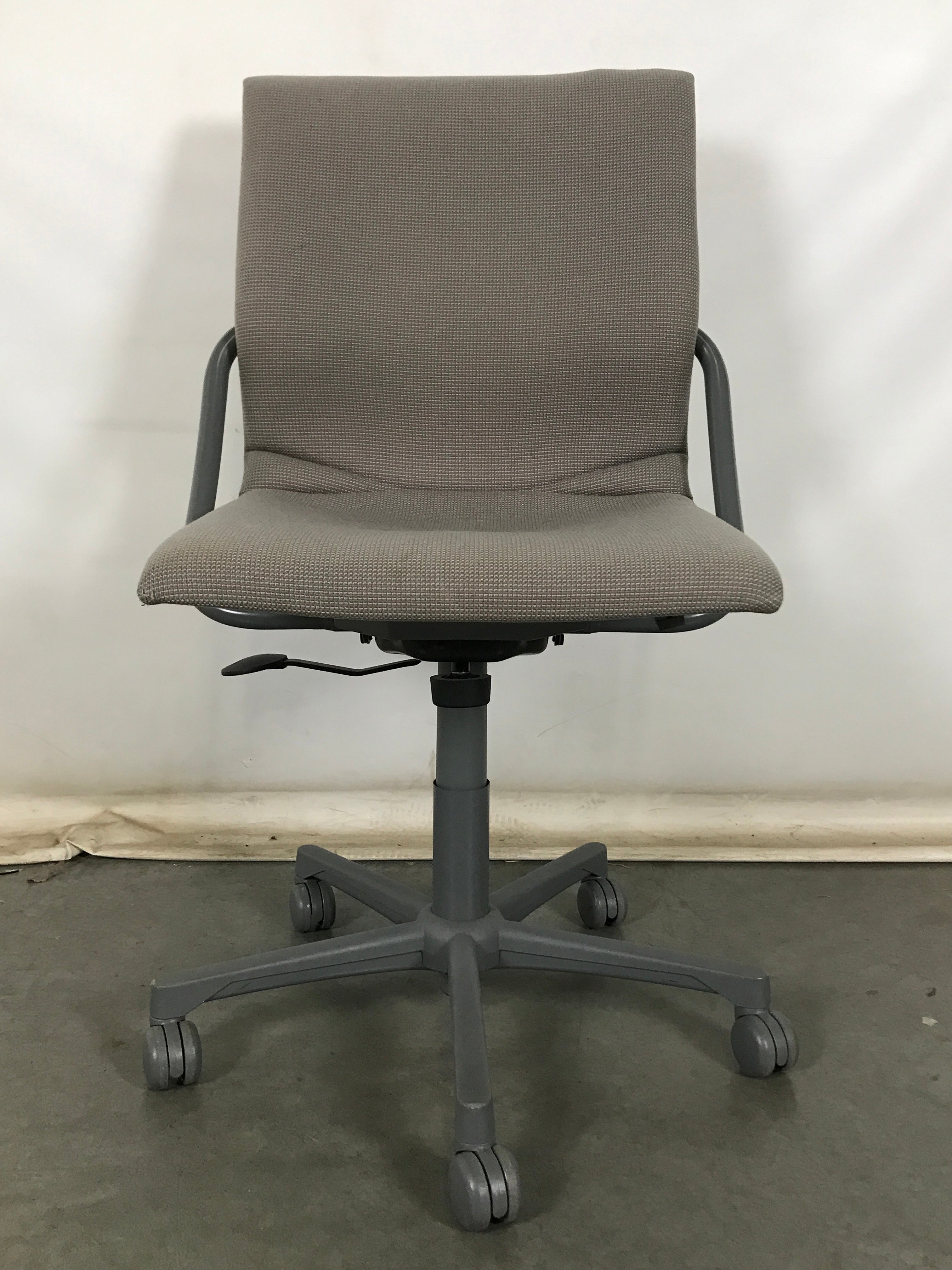 Steelcase Gray Adjustable Armless Chair