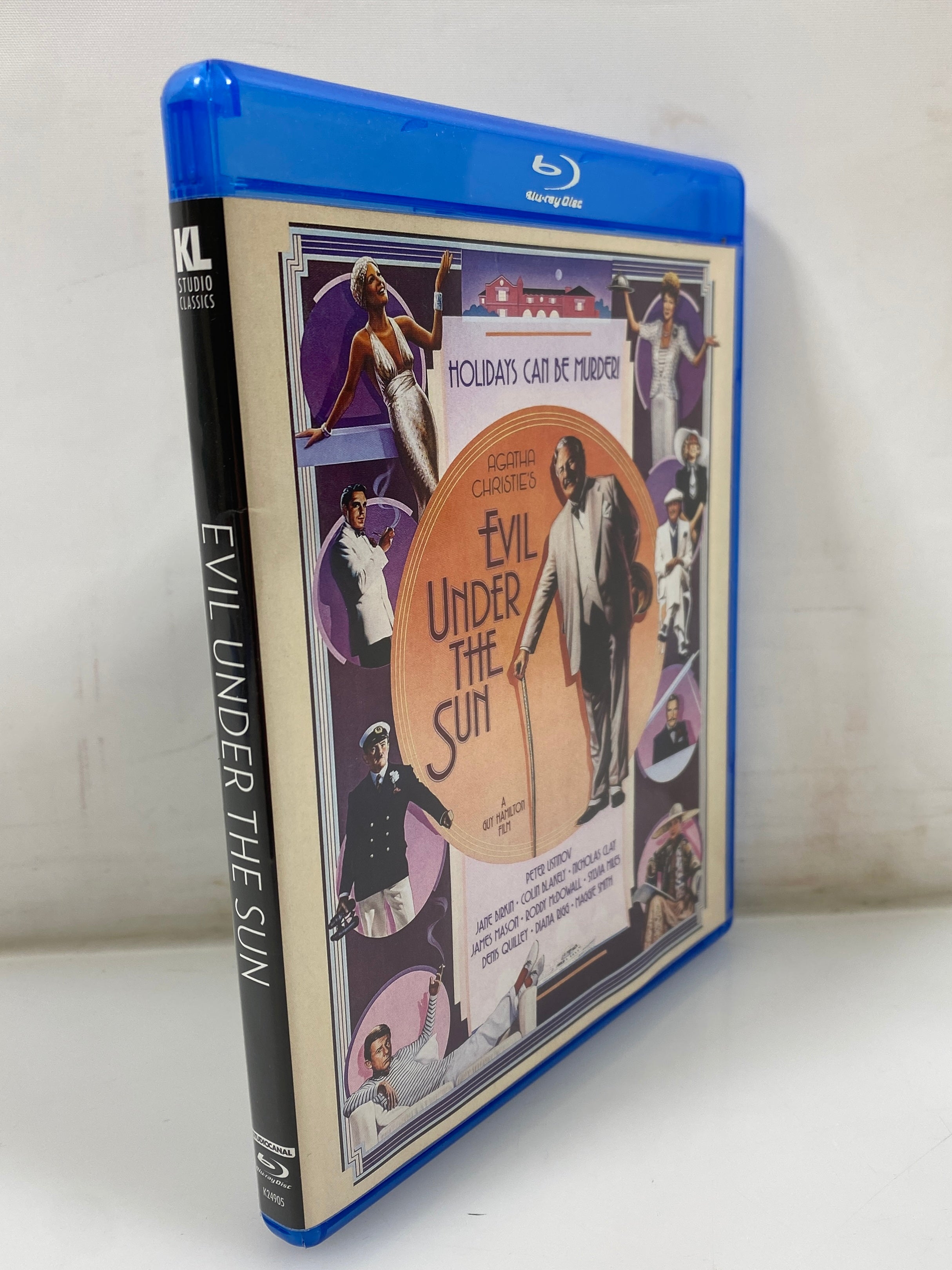 Evil Under the Sun Blue Ray DVD