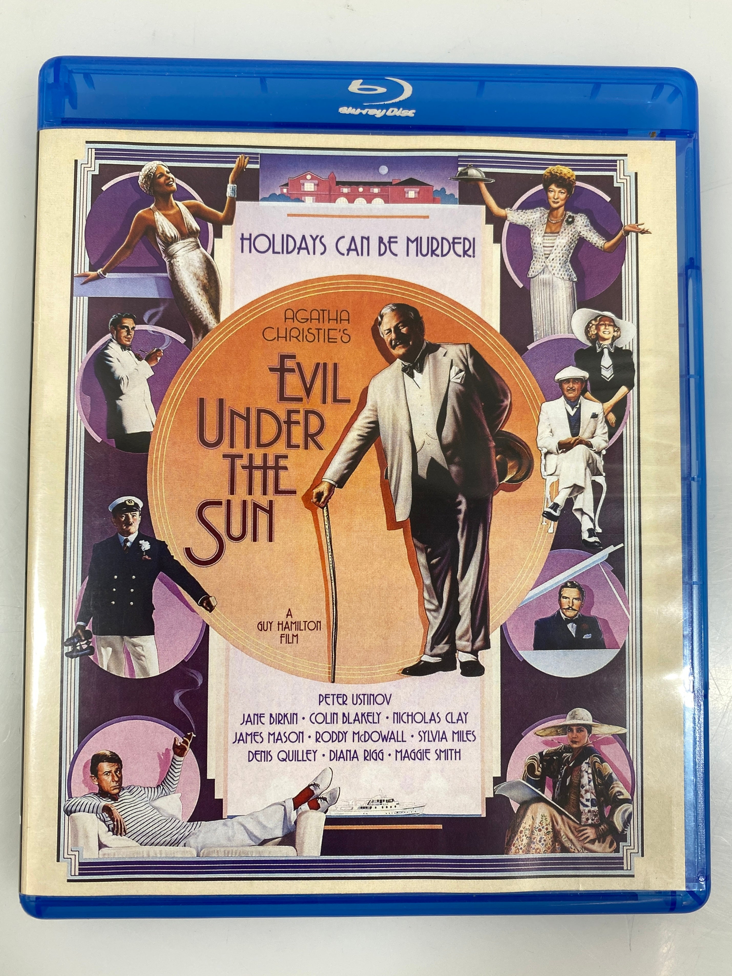 Evil Under the Sun Blue Ray DVD