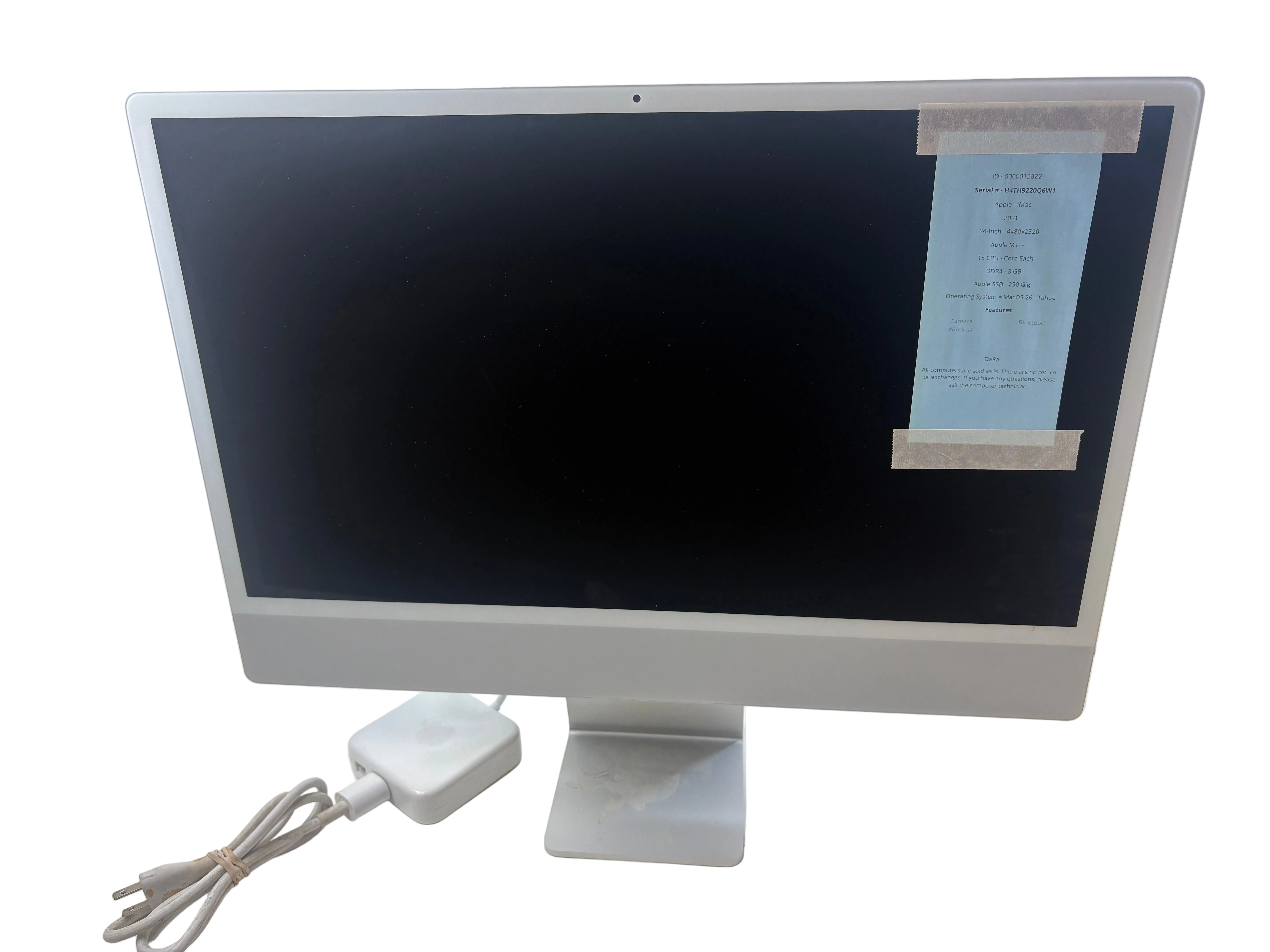 Apple iMac 24" 3.2 Ghz M1 2021 8GB DDR4 250GB SSD