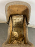Antique White Wicker Woven Baby Carriage