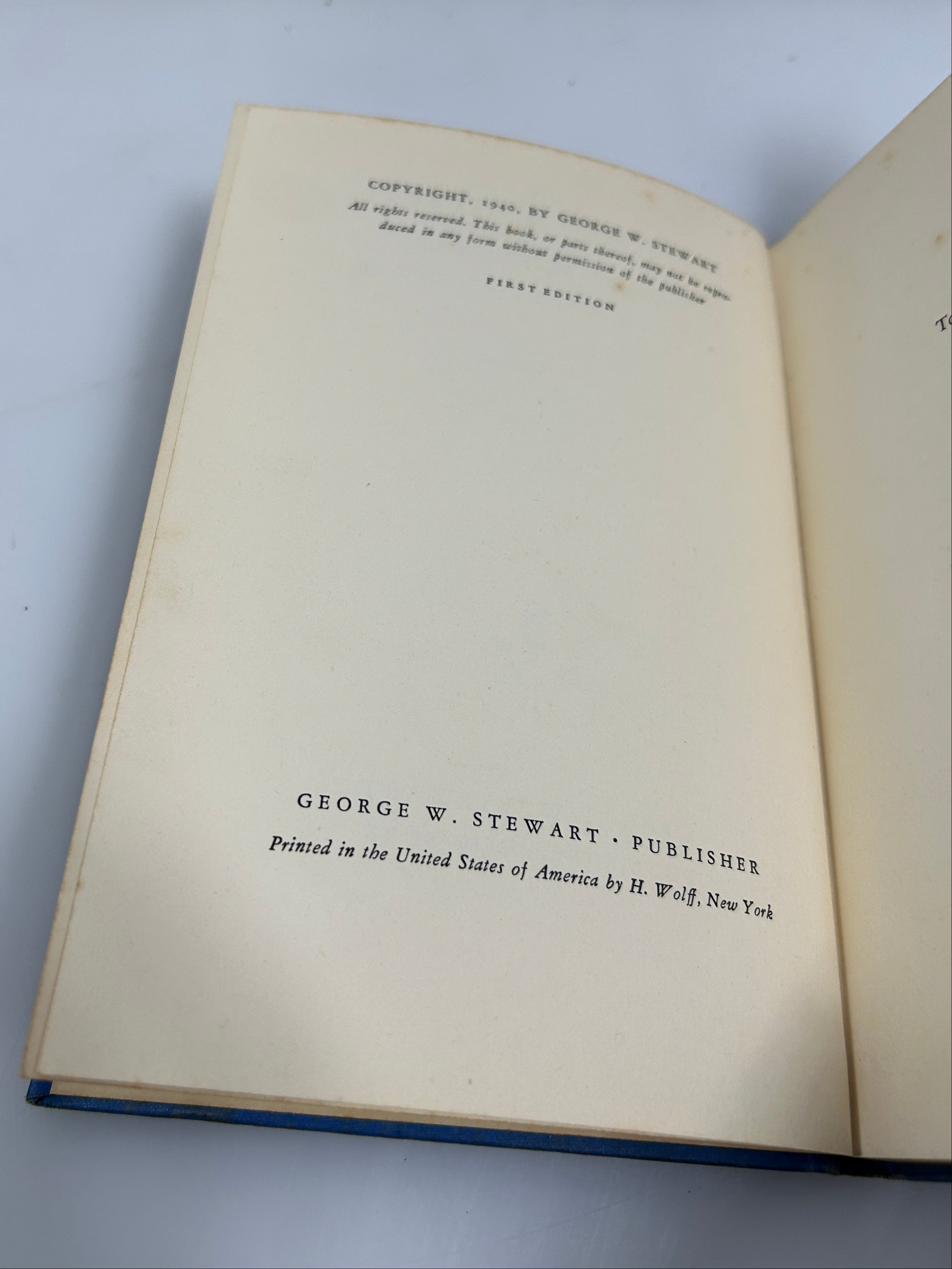 I Have a Book by George W. Stewart & Eleanor Warren Stewart 1940 1st Ed HC