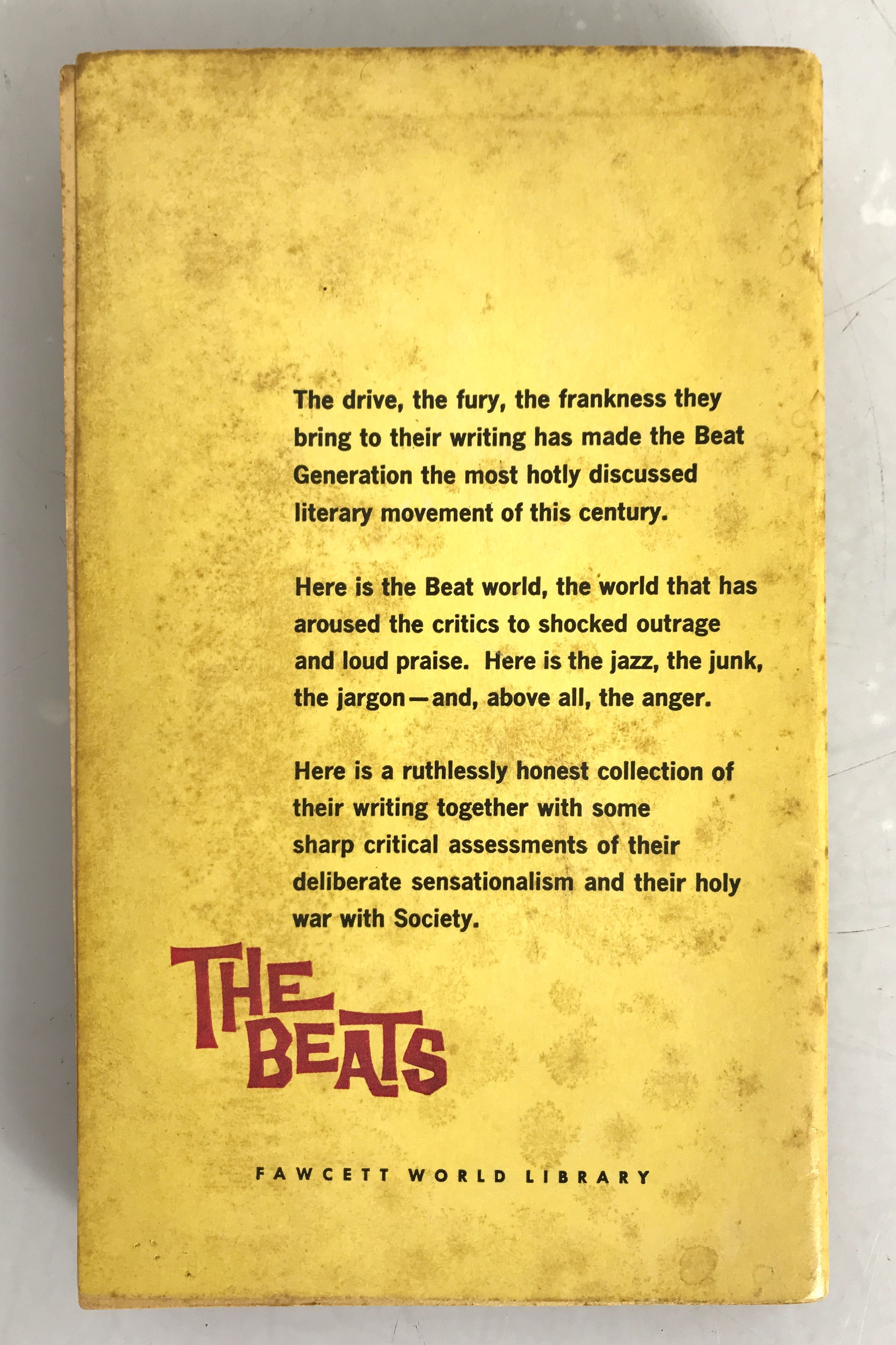 The Beats by Seymour Krim Fawcett a Gold Medal Book March 1960 First Printing SC