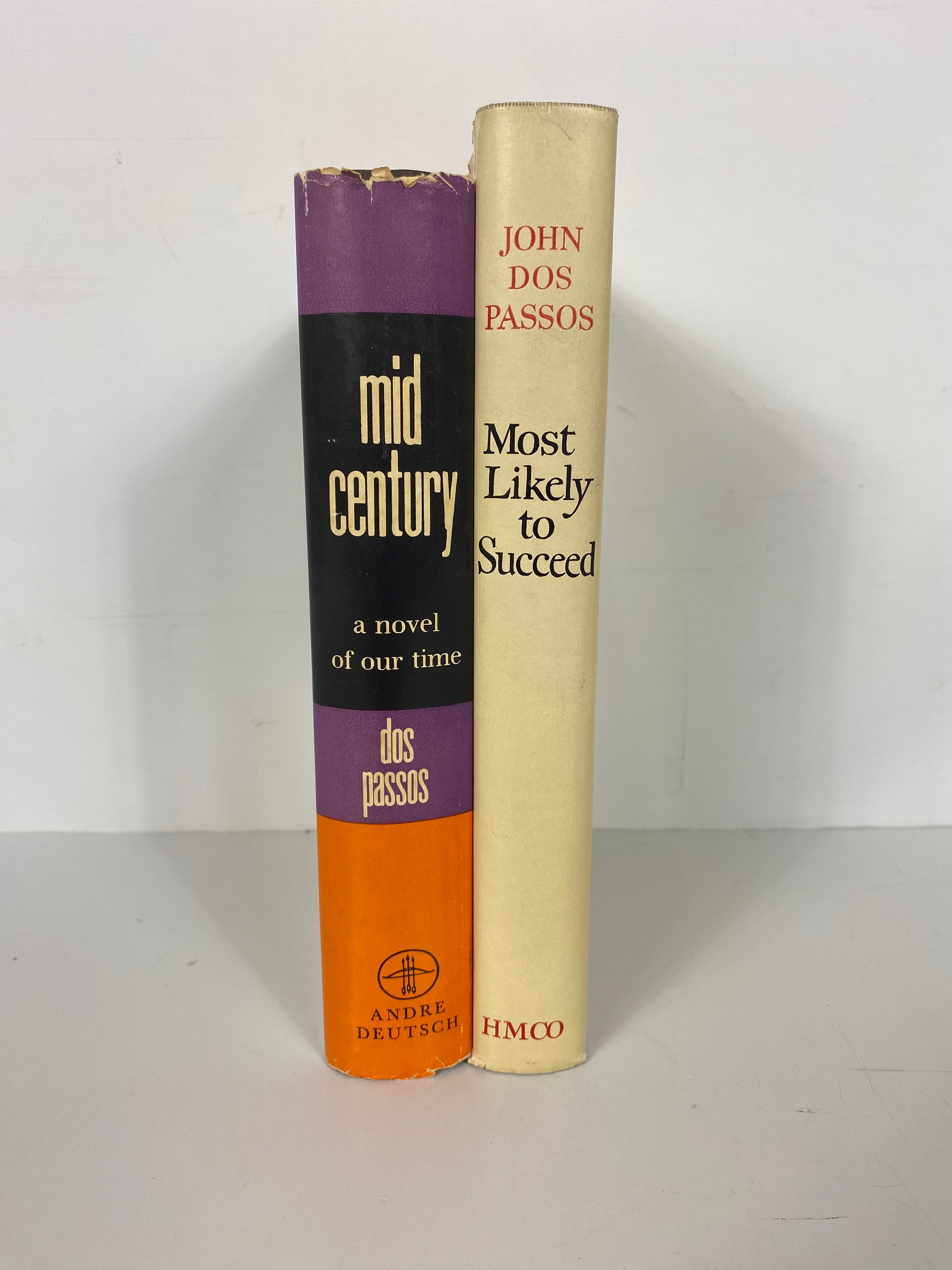 2 John Dos Passos: Midcentury (1961)/Most Likely to Succeed (1966) HCDJ