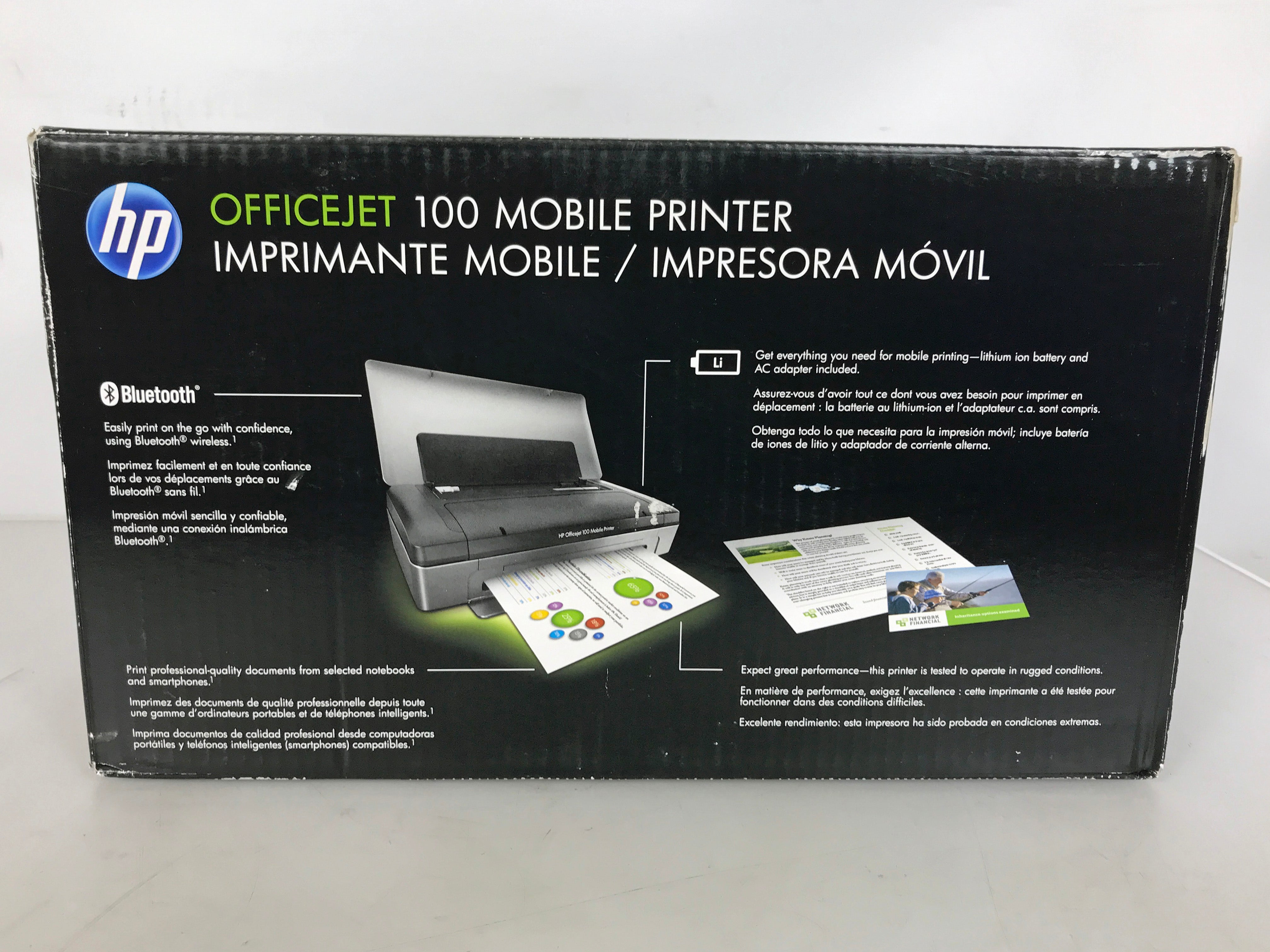 HP Officejet 100 Mobile Inkjet Printer