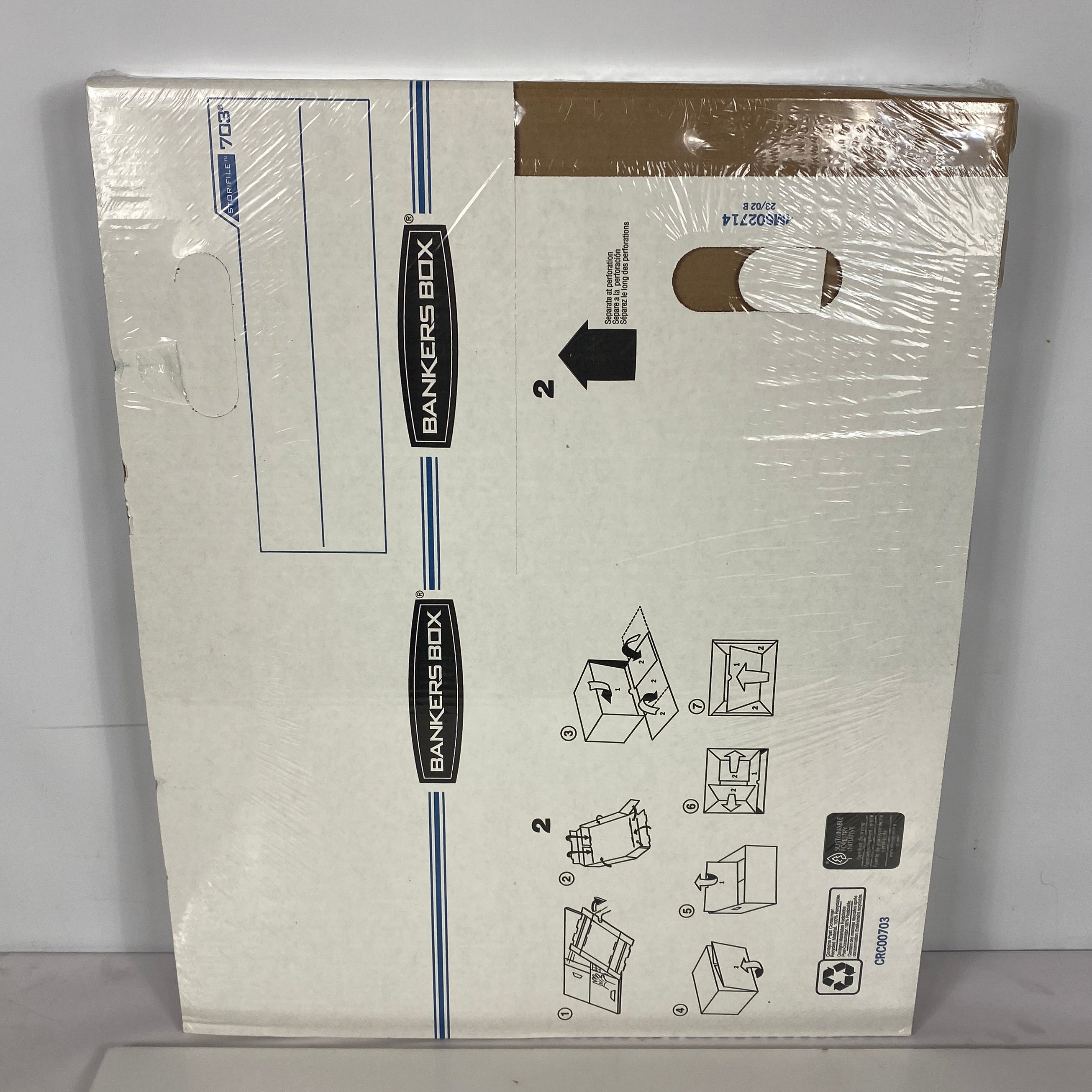 Bankers Box #M602714 10 Pack Corrugated Organization Boxes