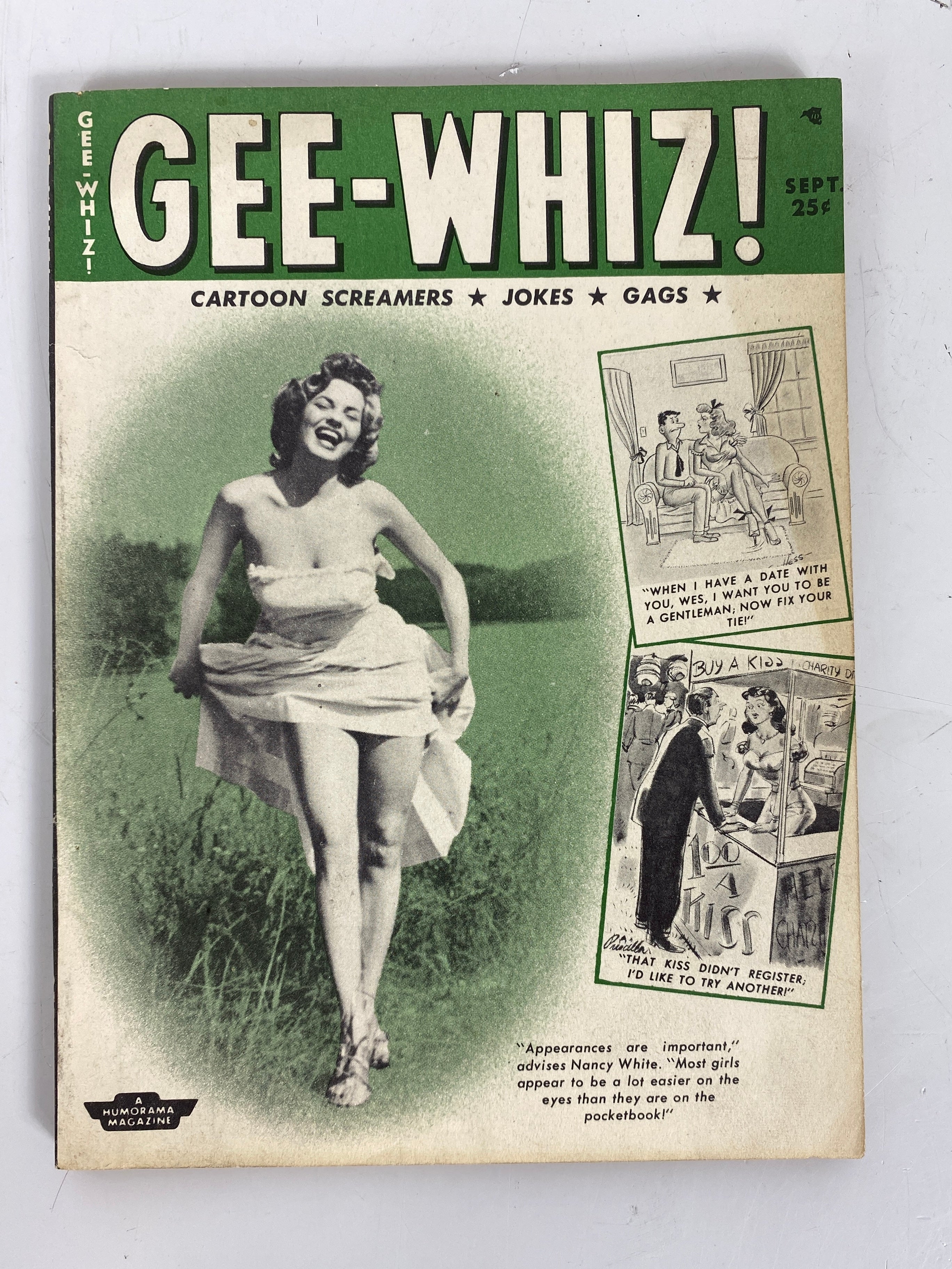 Gee-Whiz Humor Magazine Vo. 1 No. 1 Sept 1955