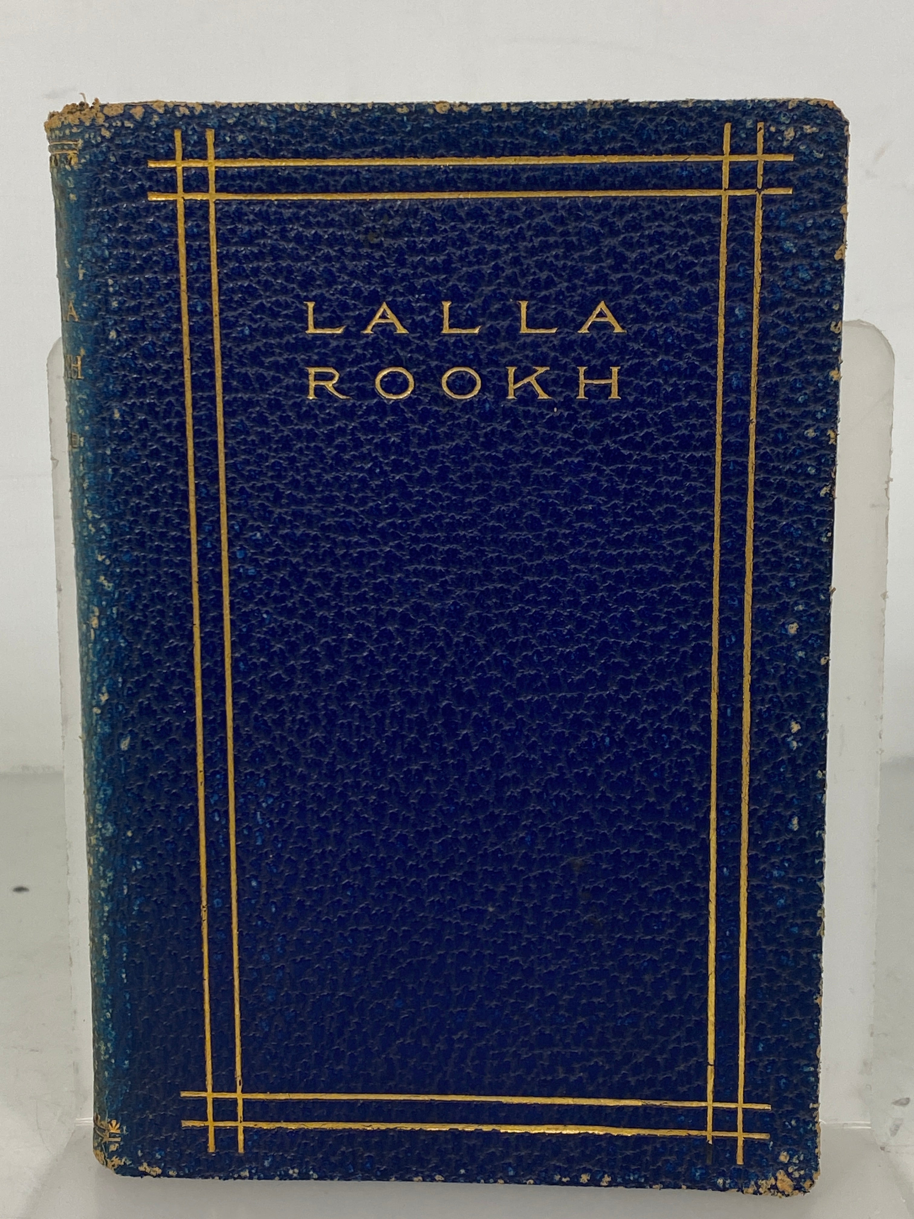 2 Antique Volumes: Lalla Rookh (Moore)/The Spell of the Yukon (Service) c1907