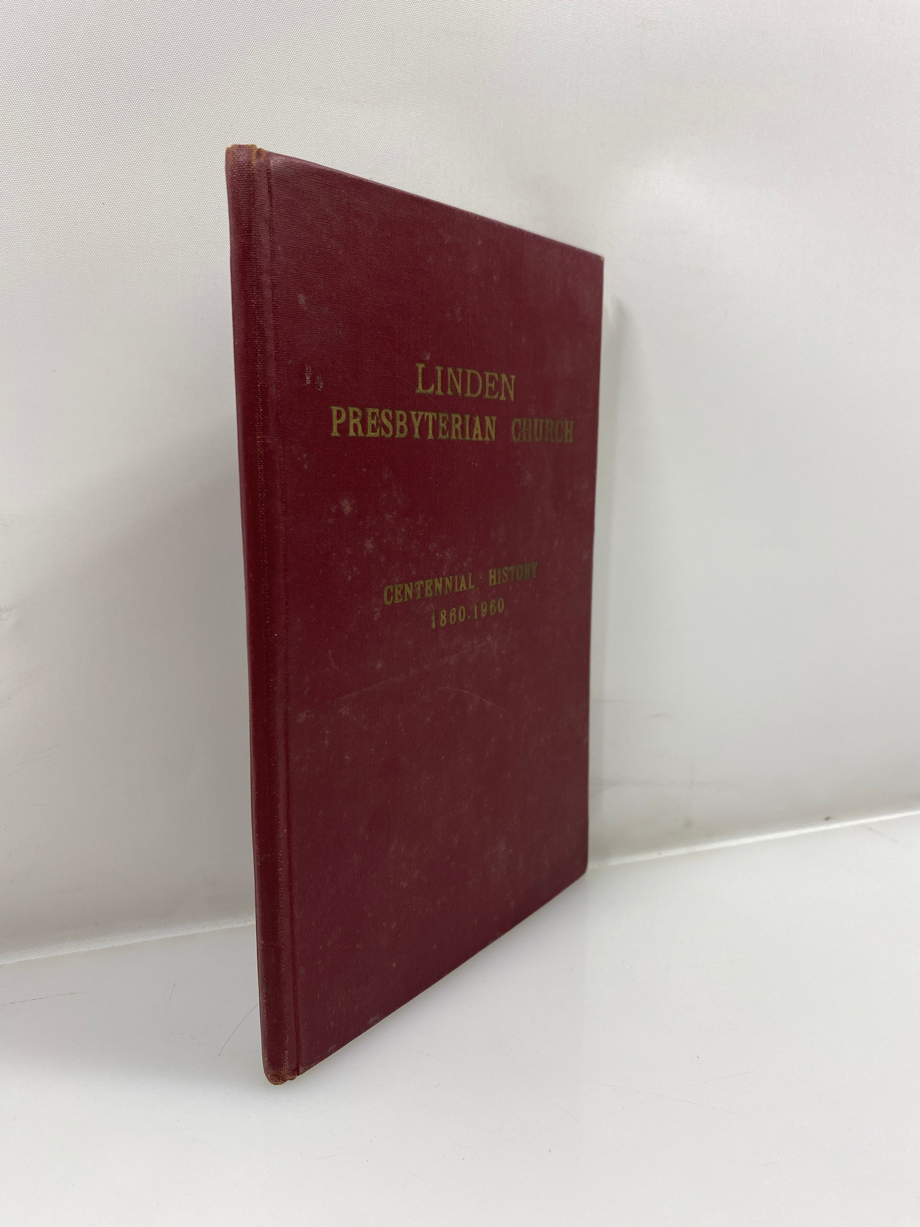 Linden Presbyterian Church Centennial History 1860-1960 HC *Signed*
