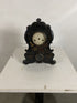 Antique Floral Designed Mantel Clock