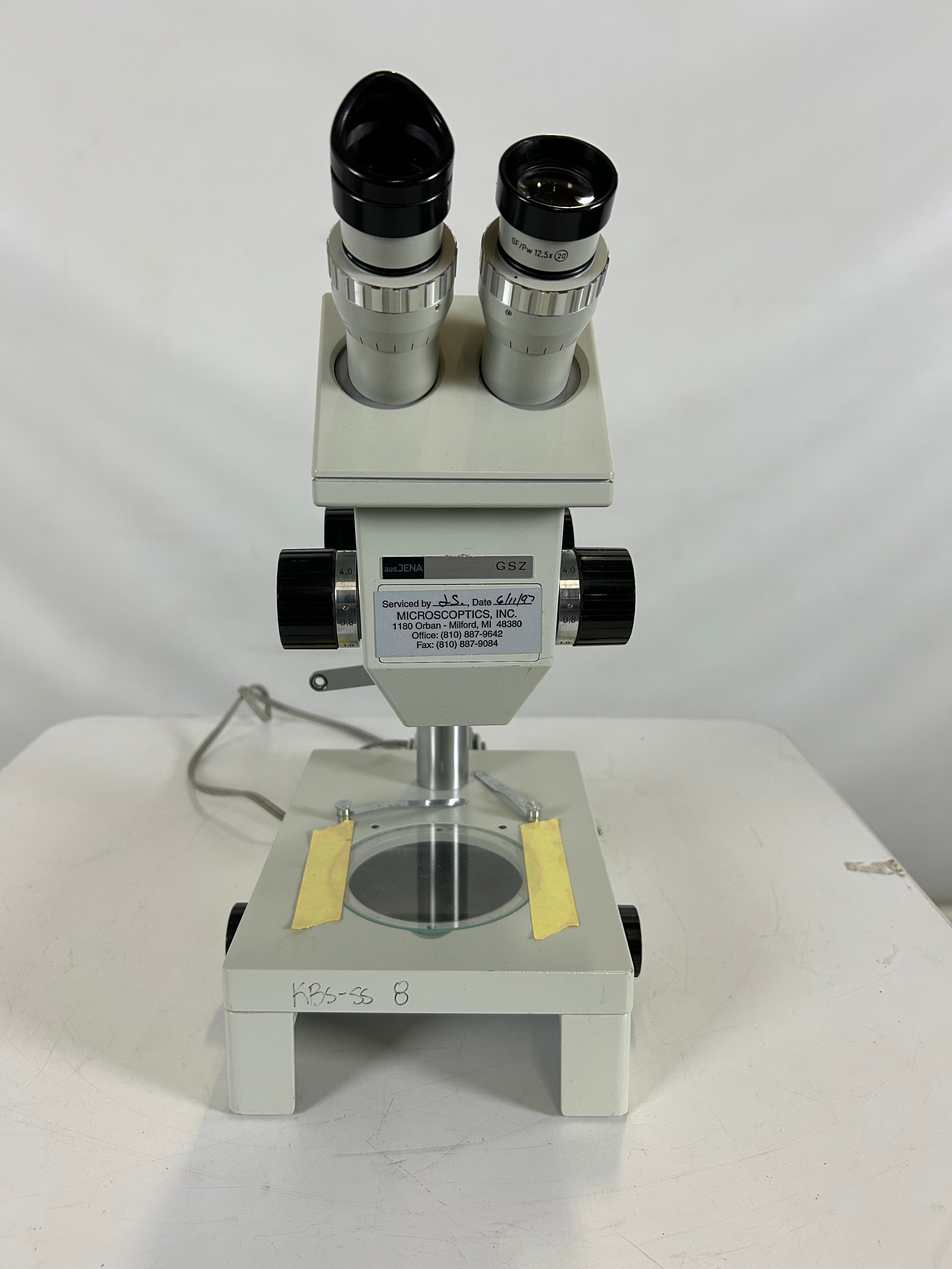 VEB Carl Zeiss Jena Stereoscopic Microscope