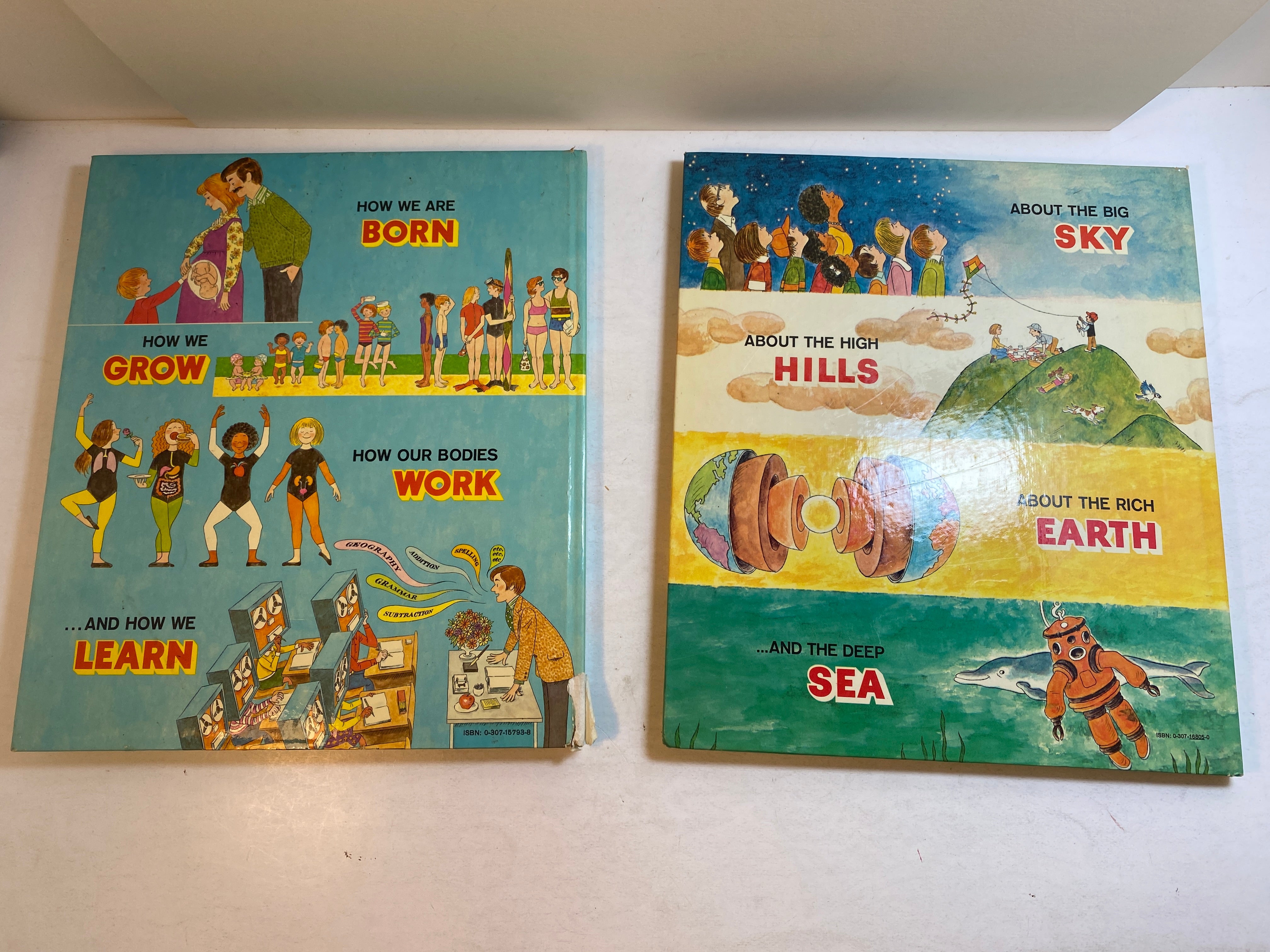 Lot of 2 Joe Kaufman Large Golden Books 1975-1978