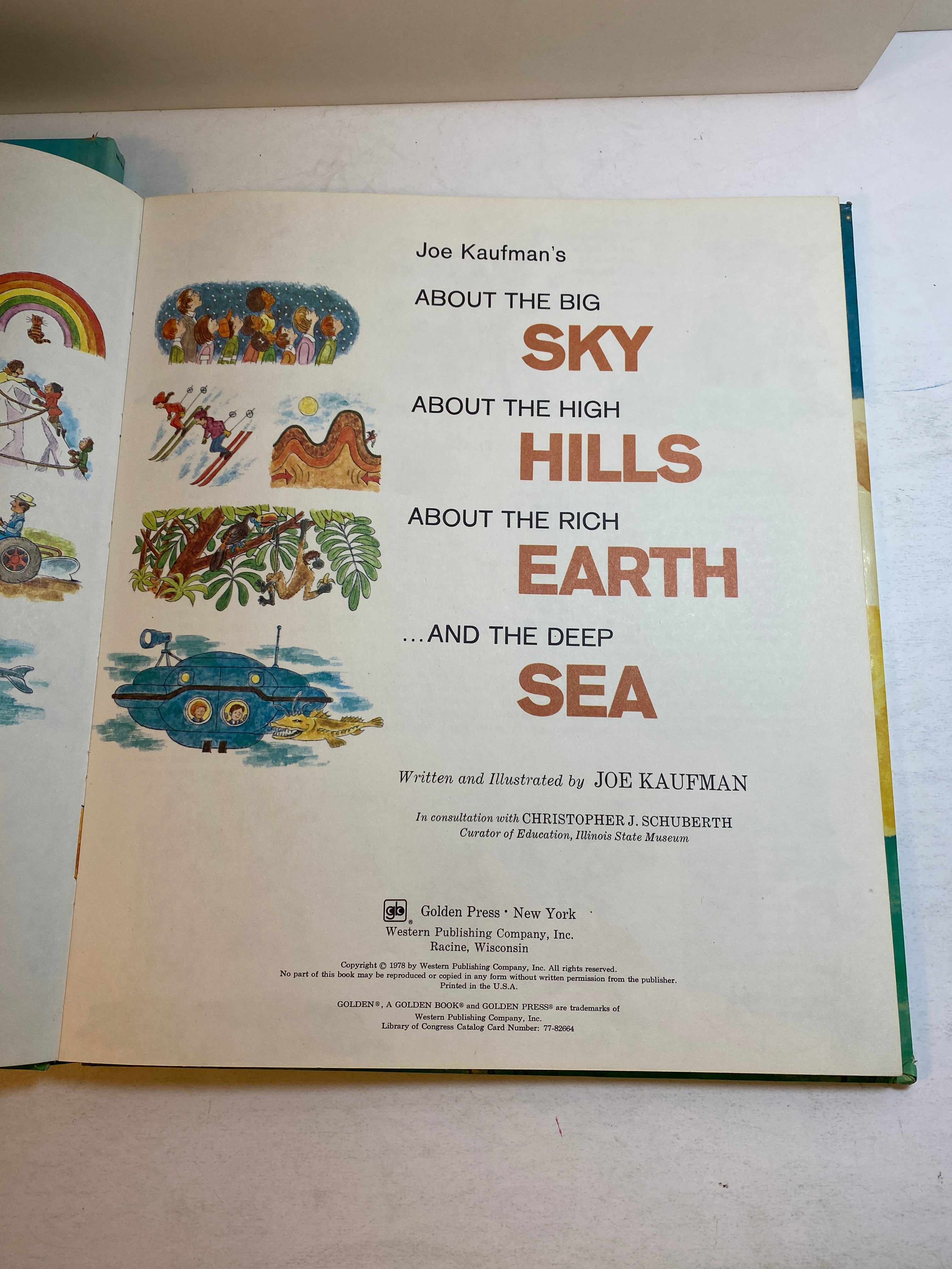 Lot of 2 Joe Kaufman Large Golden Books 1975-1978