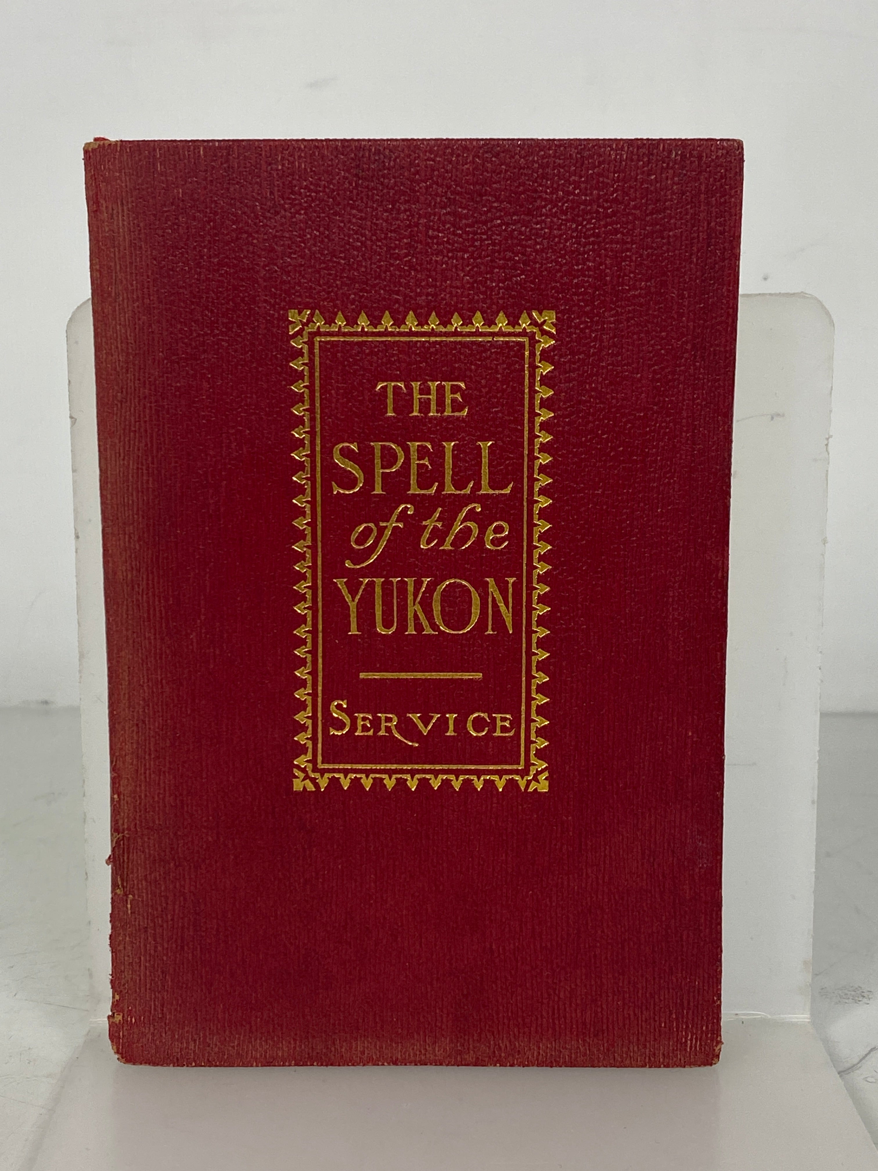 2 Antique Volumes: Lalla Rookh (Moore)/The Spell of the Yukon (Service) c1907