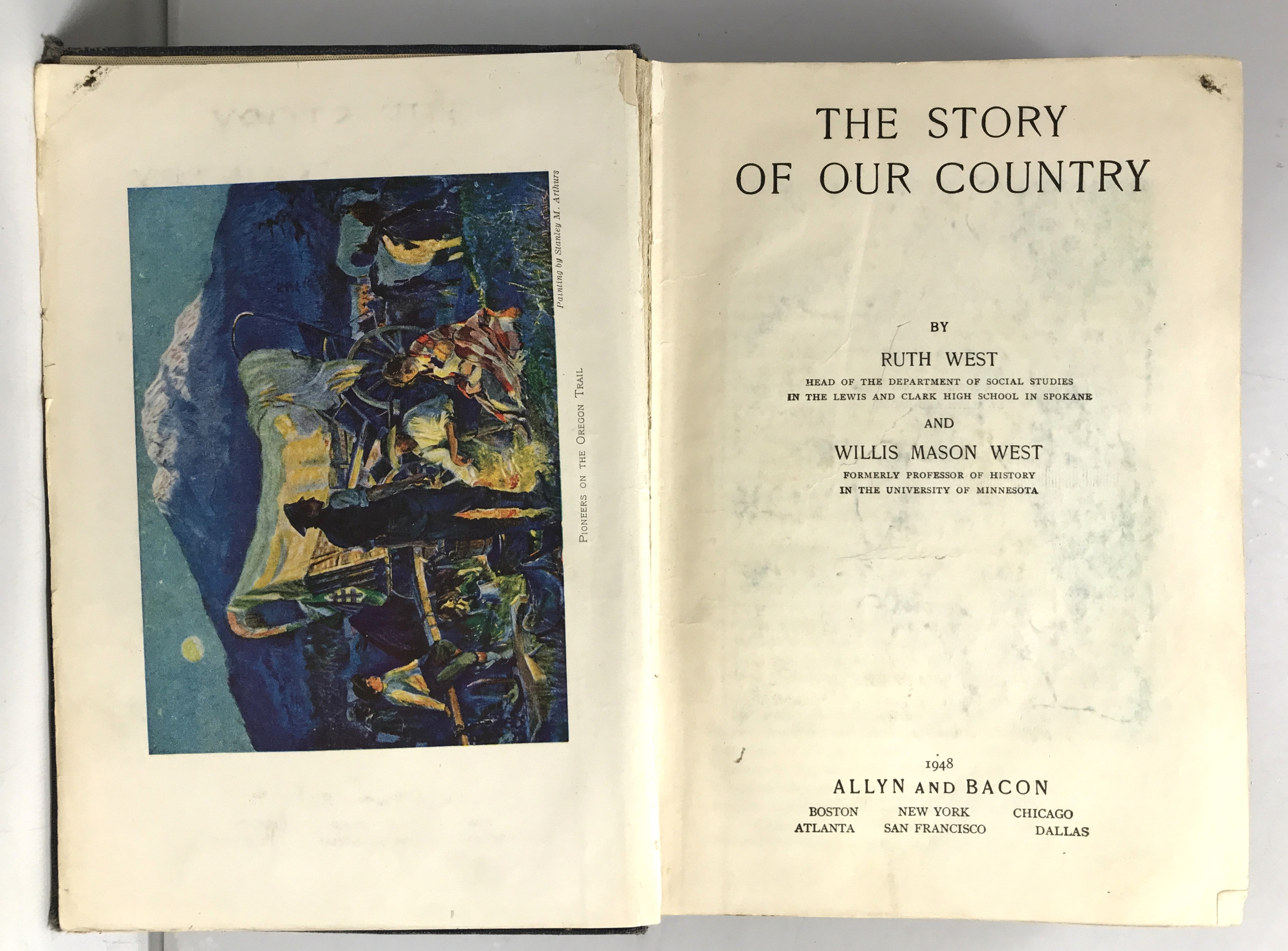 Our Country by West and West 1948 HC