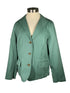 Light Green Lands' End Corduroy Blazer Women's Size 14