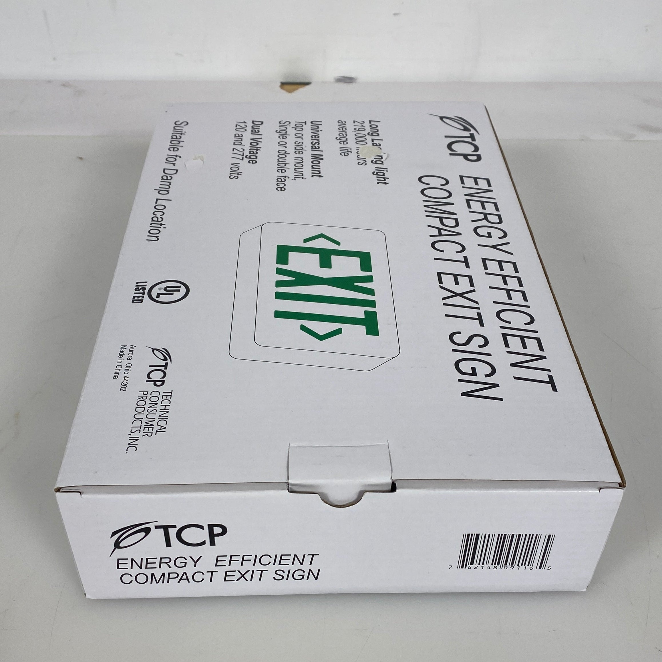 TCP Energy Efficient Compact Exit Sign