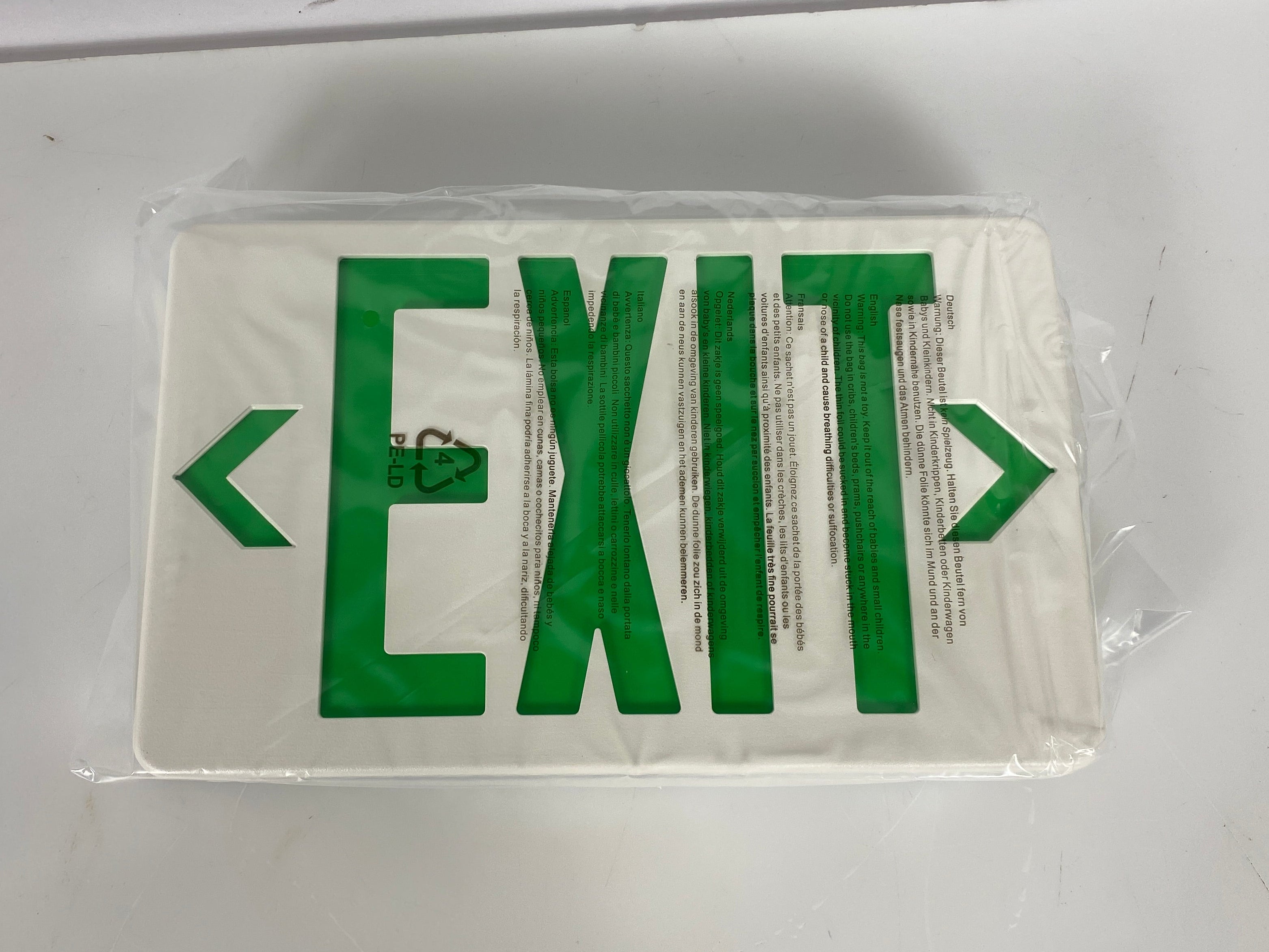 TCP Energy Efficient Compact Exit Sign