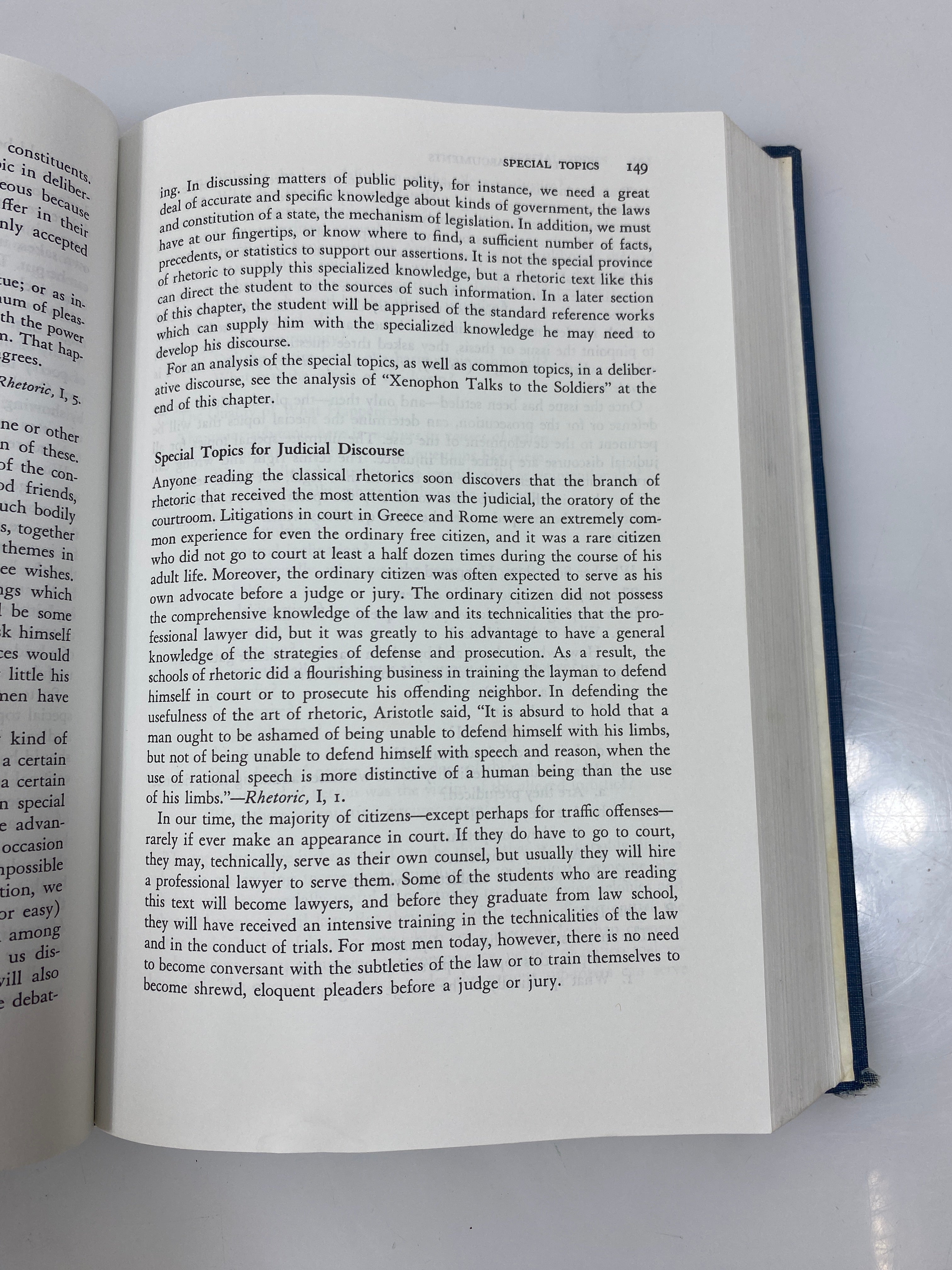 Classical Rhetoric for the Modern Student by Corbett Ex-library 1971 HC