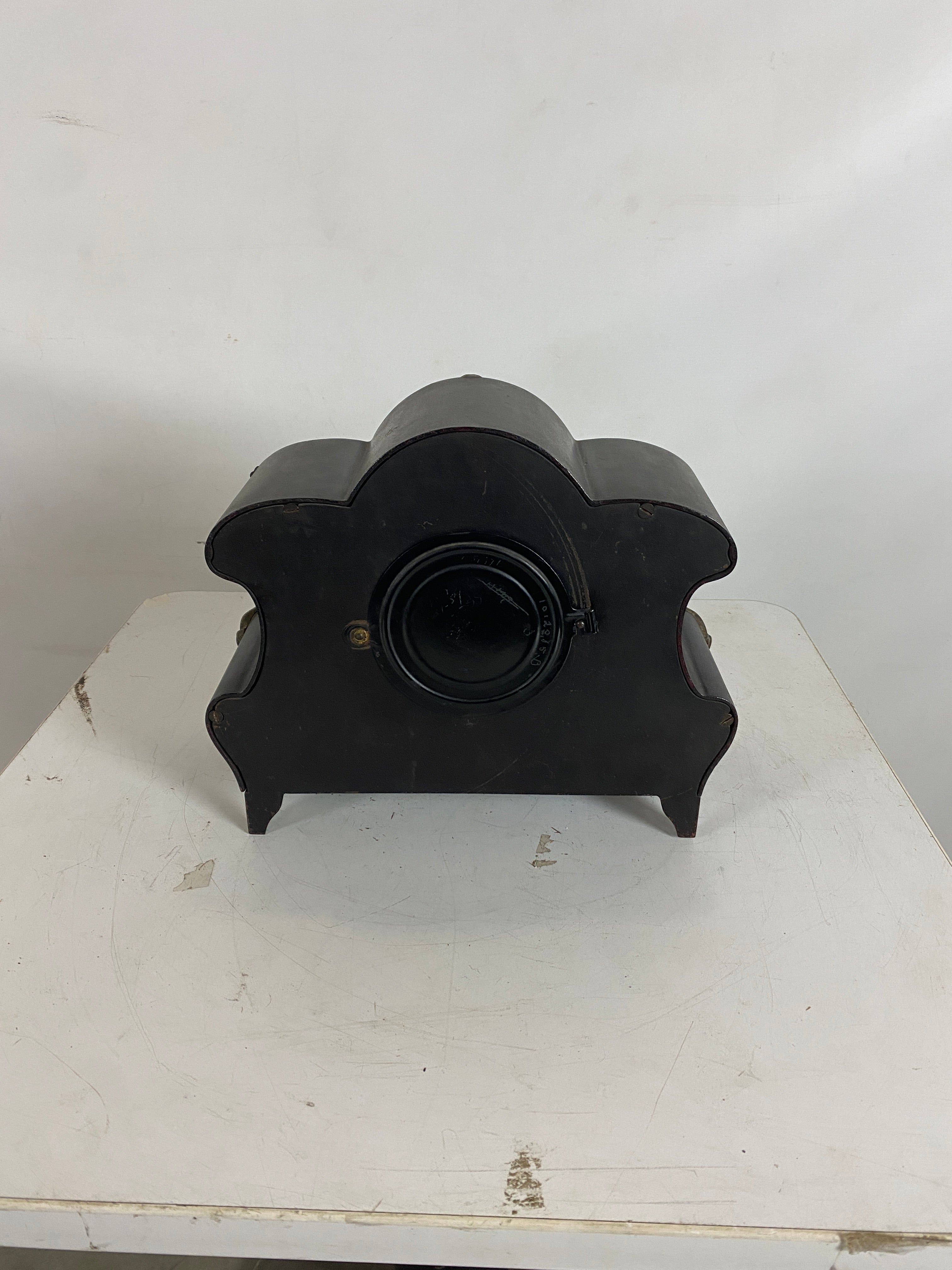 Ansonia Clock Co. Victorian Ormolu Cast Iron Mantel Clock