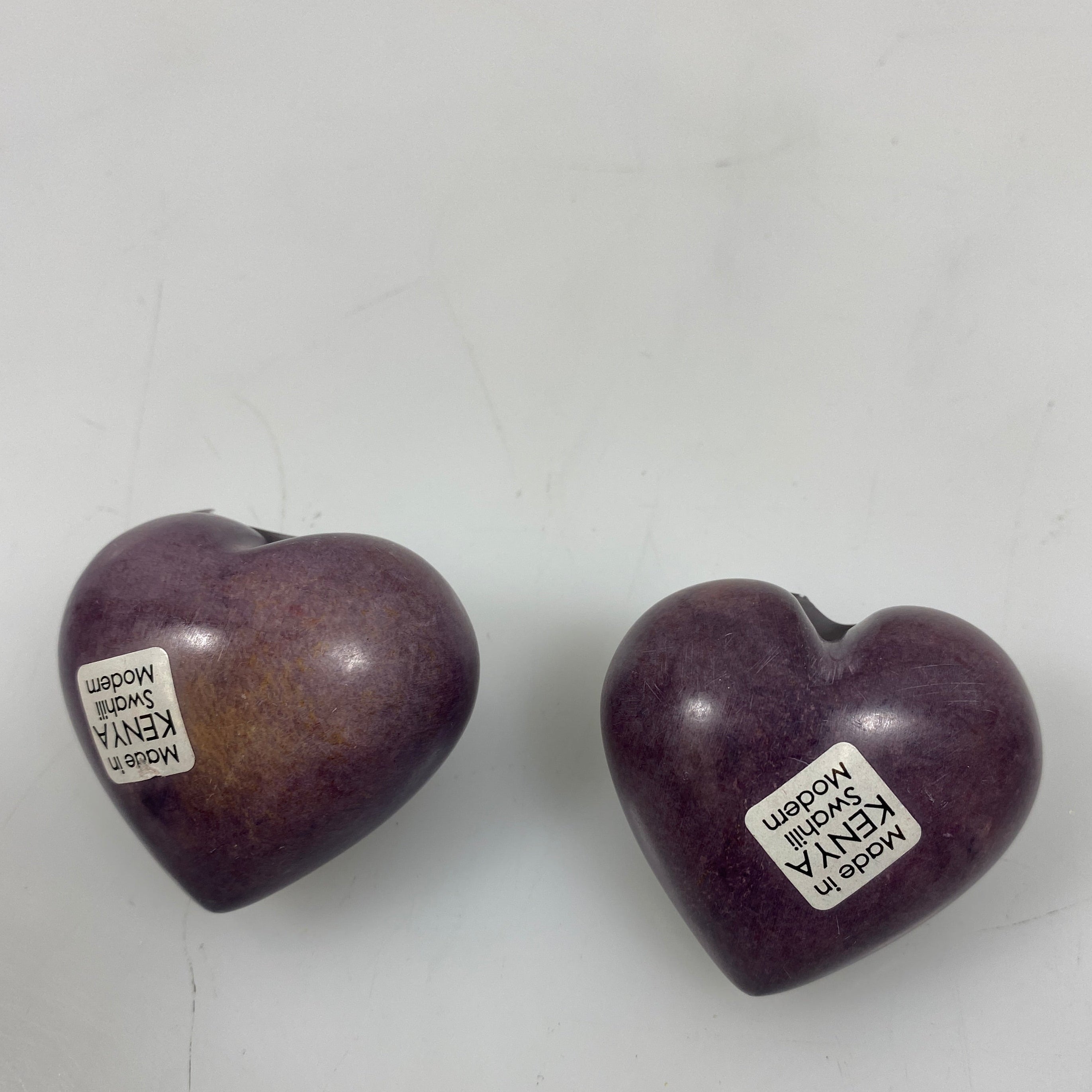 Vintage Purple Kenya Heart - Home Decor
