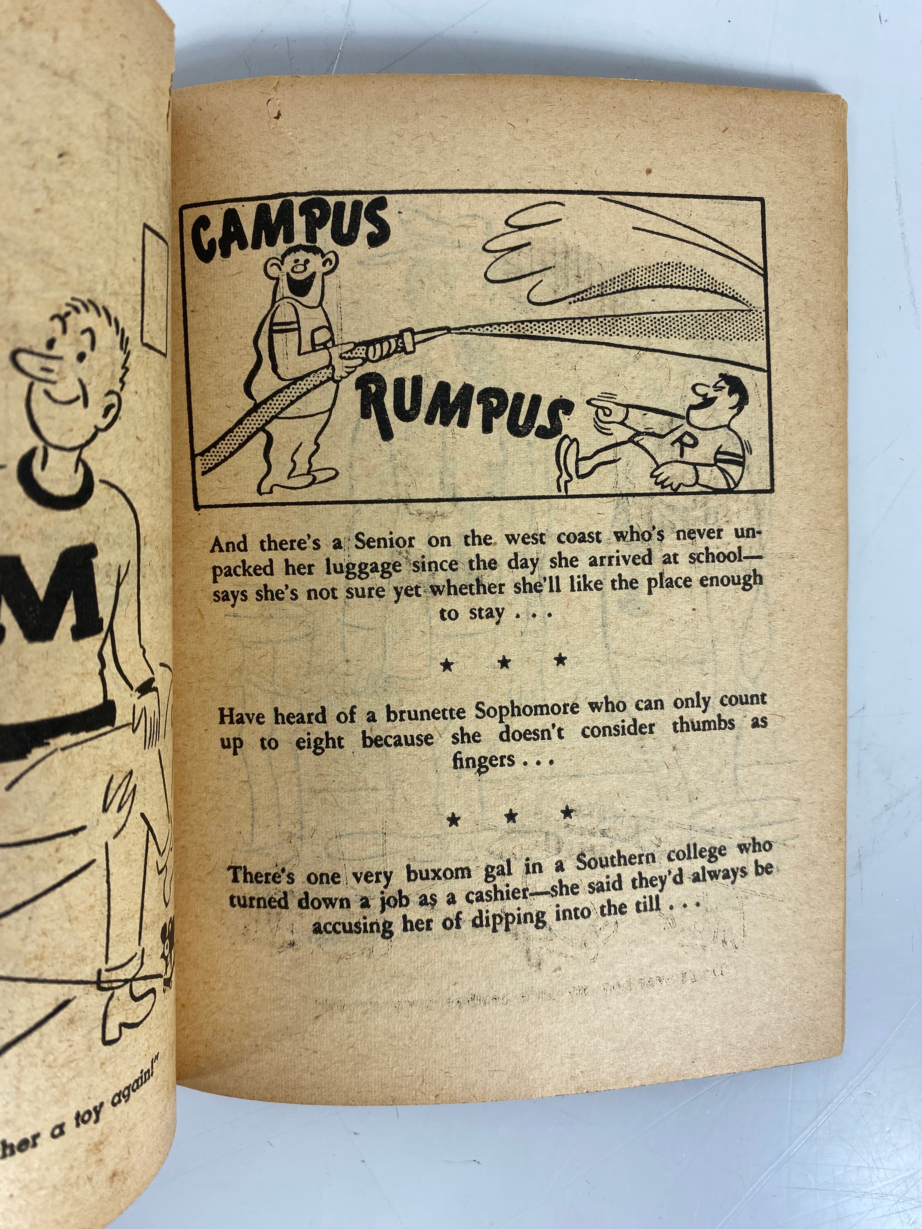 College Laughs Humor Magazine Vol. 1 No. 1 Feb 1957