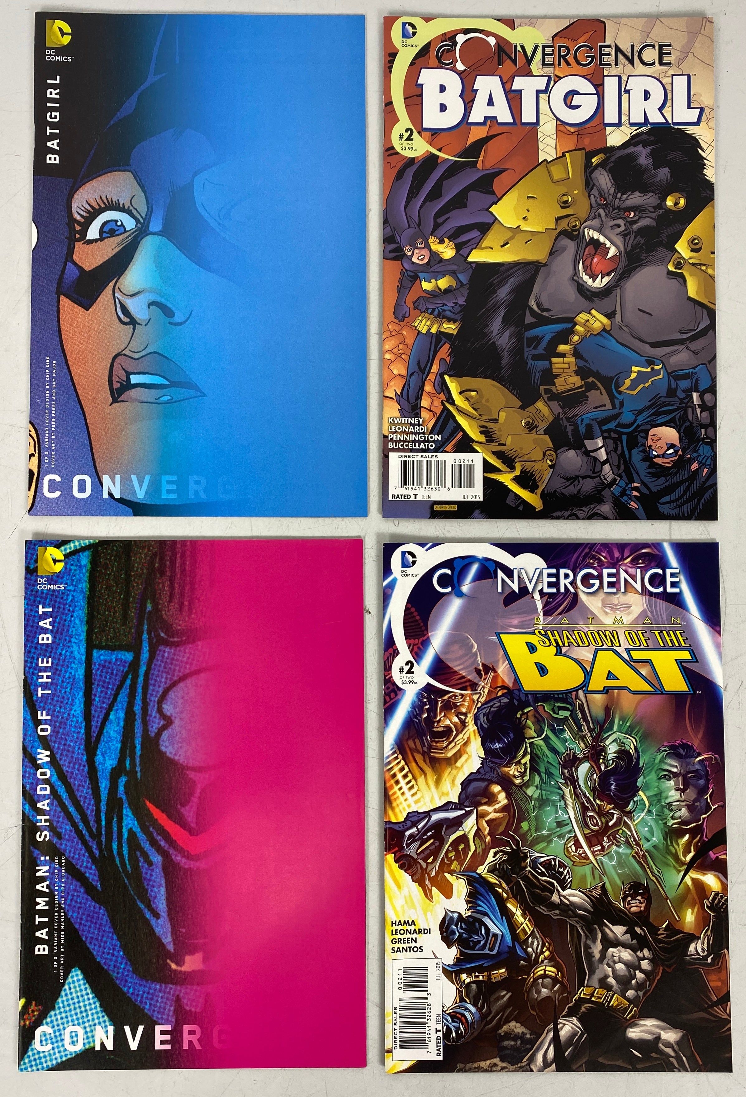 Lot of 20 Convergence #1 and #2 (2015) DC Comics