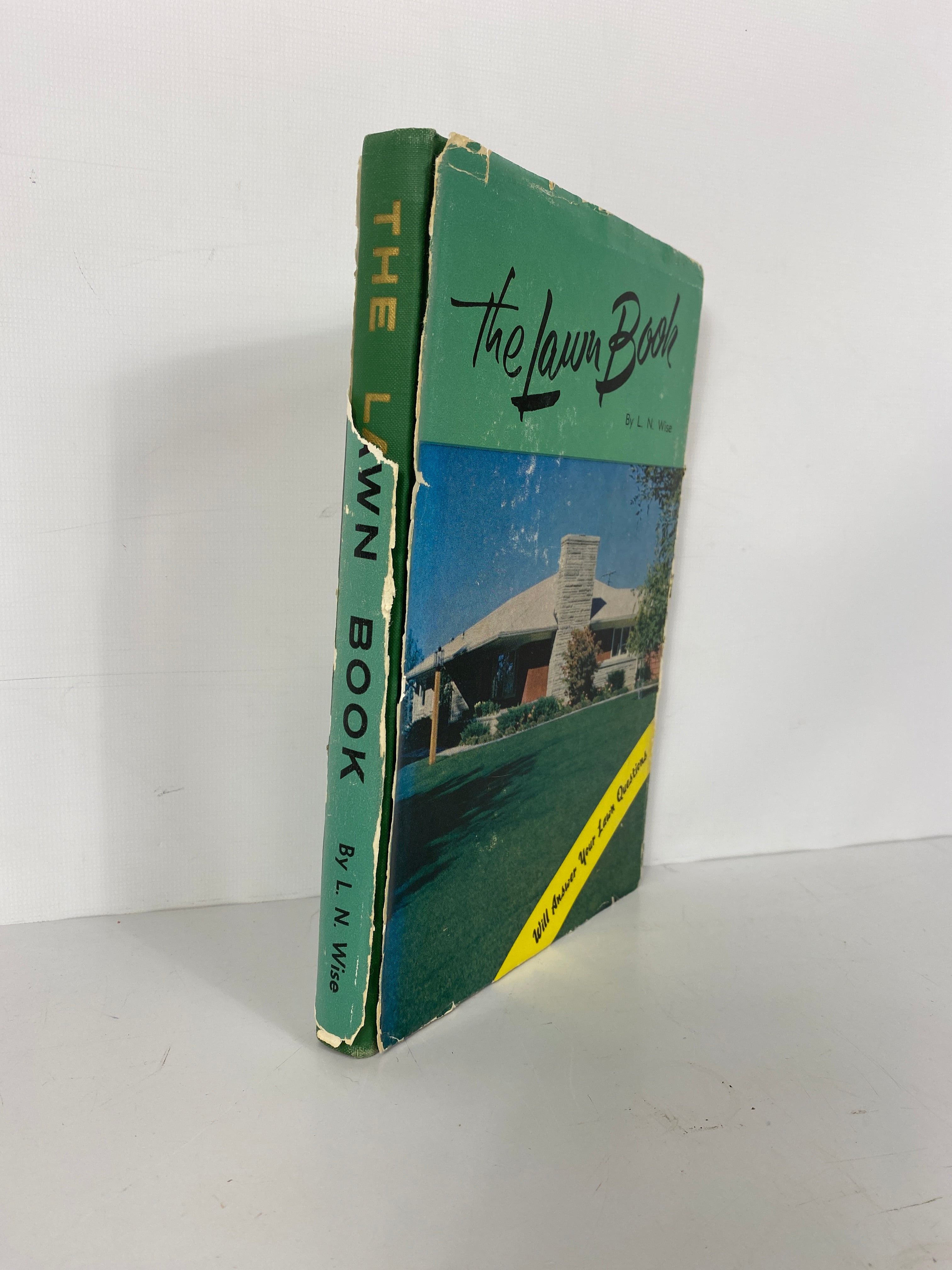 The Lawn Book by L.N. Wise 1961 Signed HC DJ