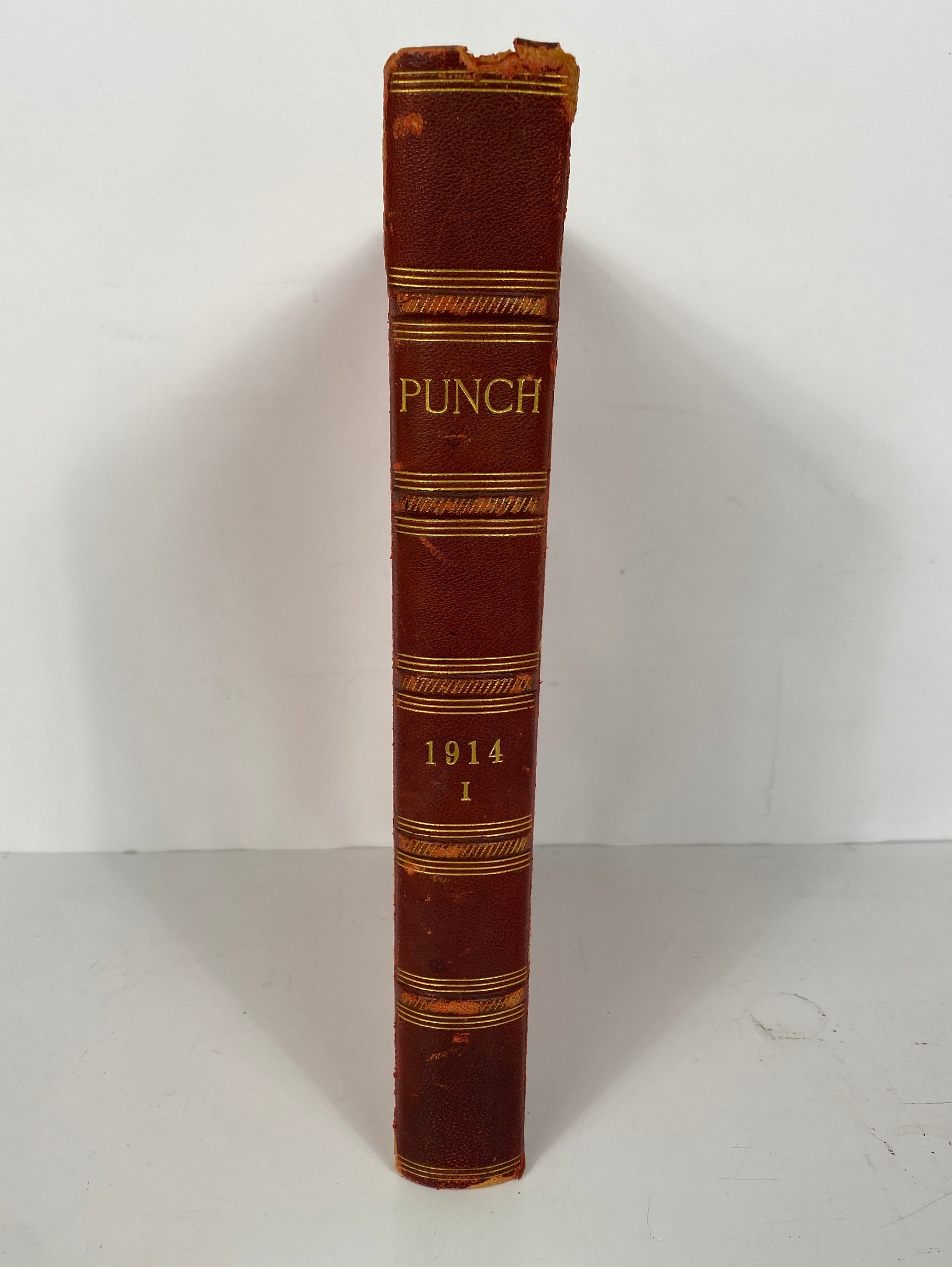 Punch Magazine Jan-June 1914 Bound Volume