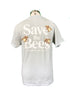 "Save the Bees" Light Blue T-Shirt Women's Size M
