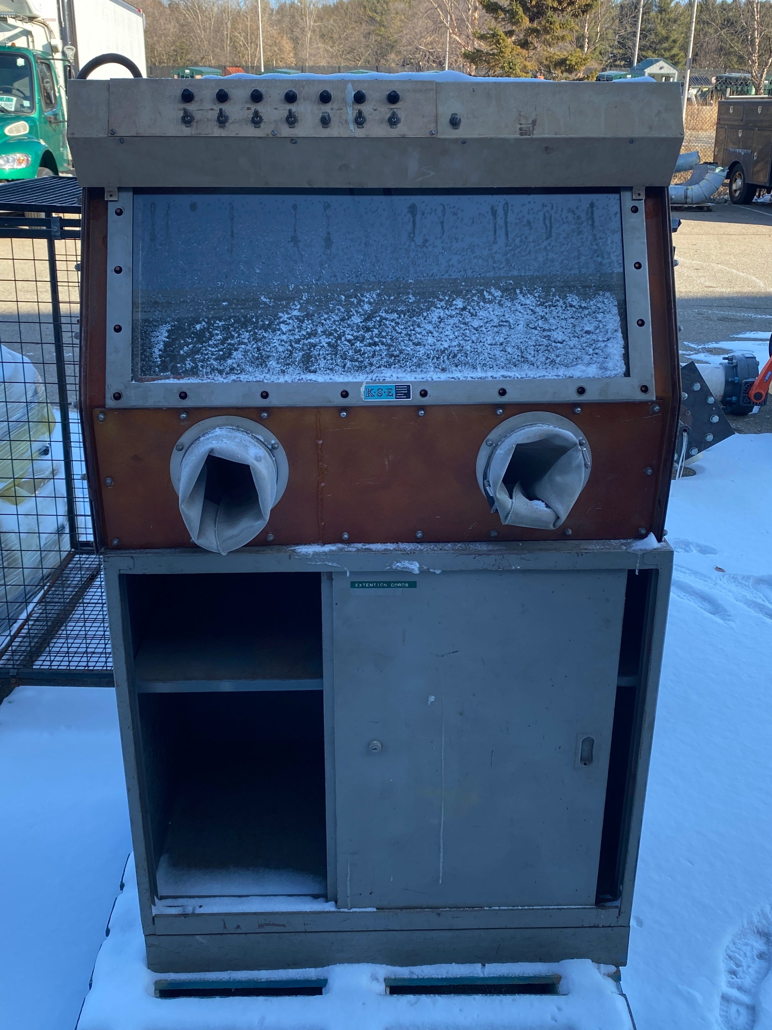 Kewaunee Scientific Equipment Sand Blaster Cabinet