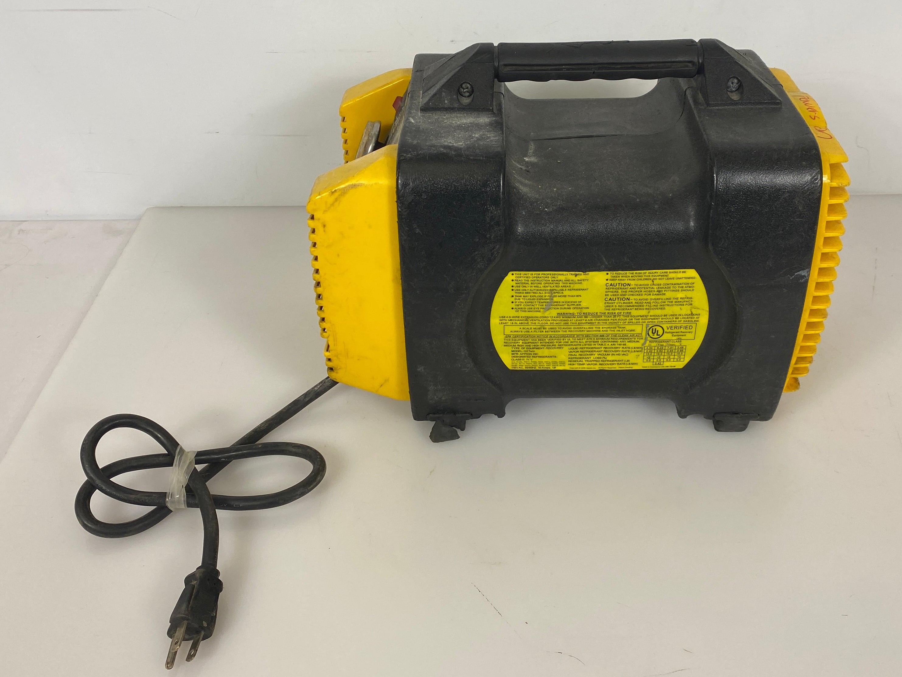 Appion G5 Twin Cylinder Condenser/Refrigerant Recovery