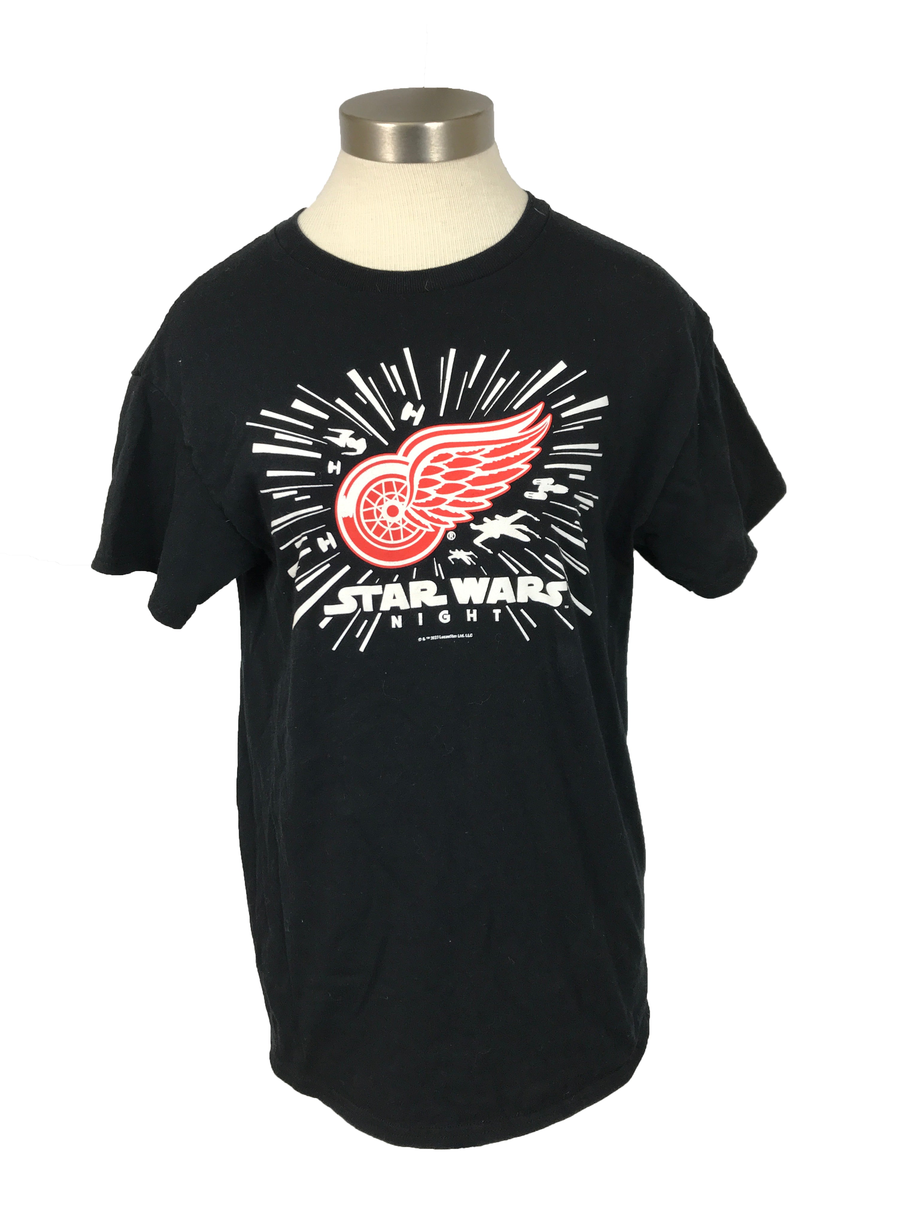 Red Wings x Star Wars Black Shirt Unisex Size M